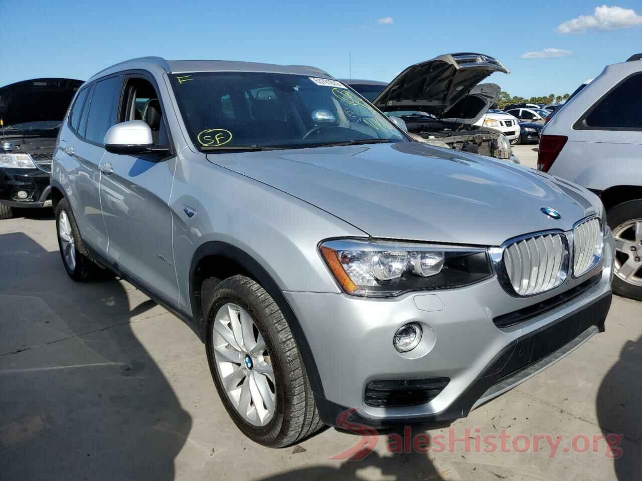 5UXWZ7C36H0V90309 2017 BMW X3