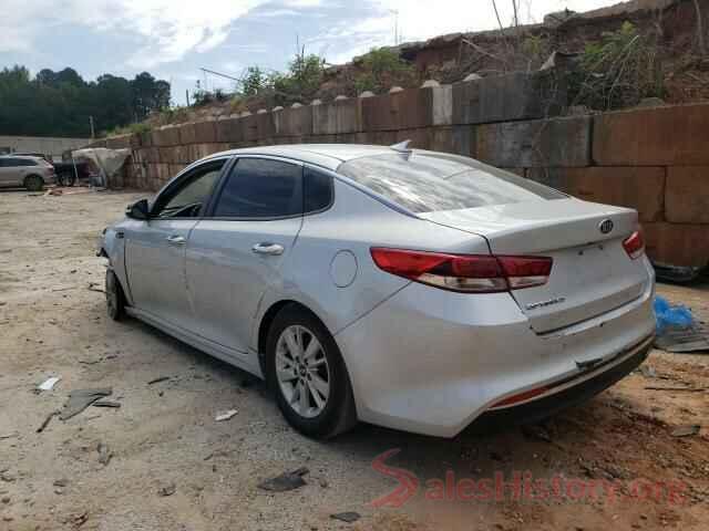 KNAGT4L34H5179318 2017 KIA OPTIMA