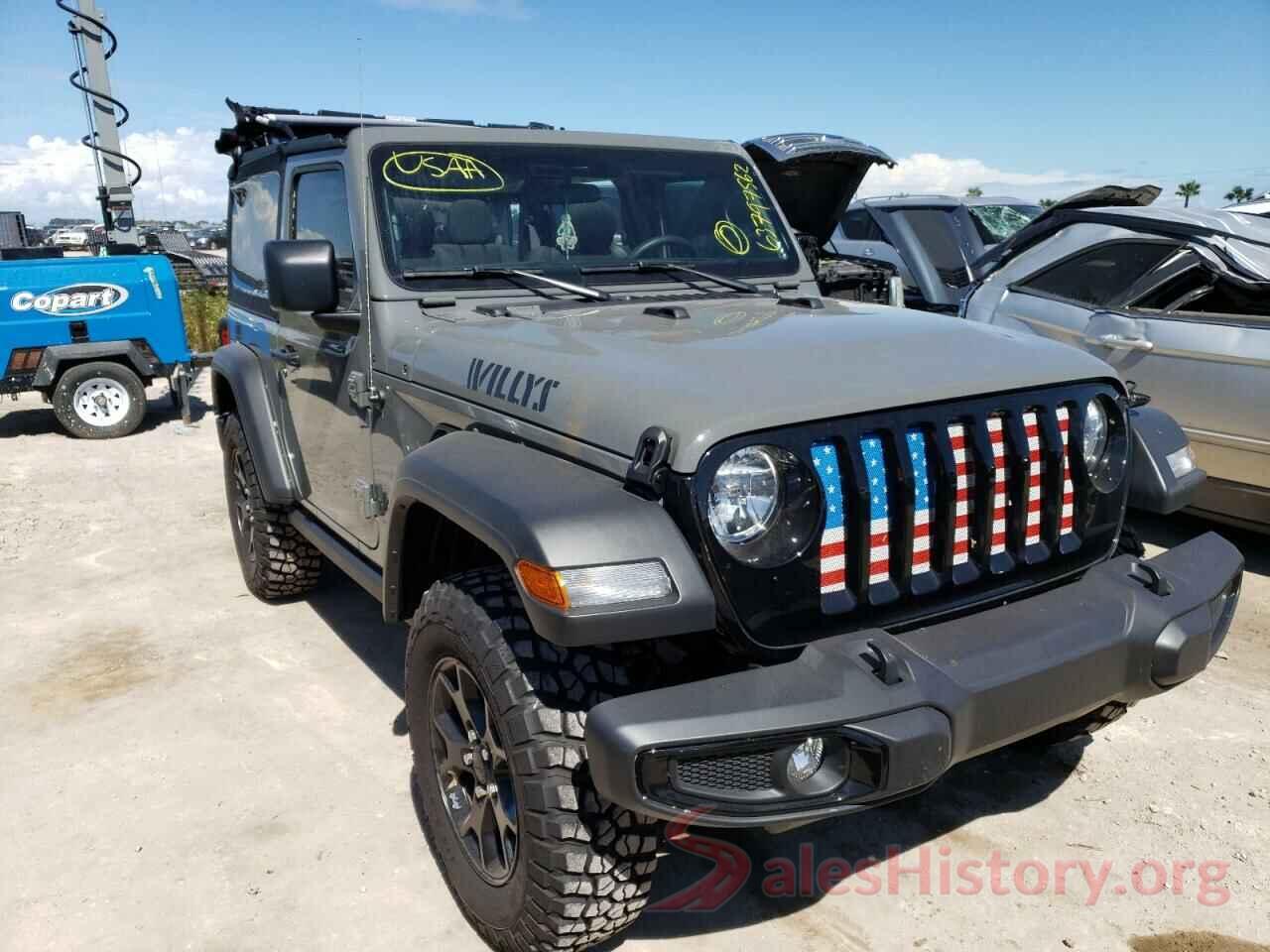 1C4GJXAG5NW200599 2022 JEEP WRANGLER