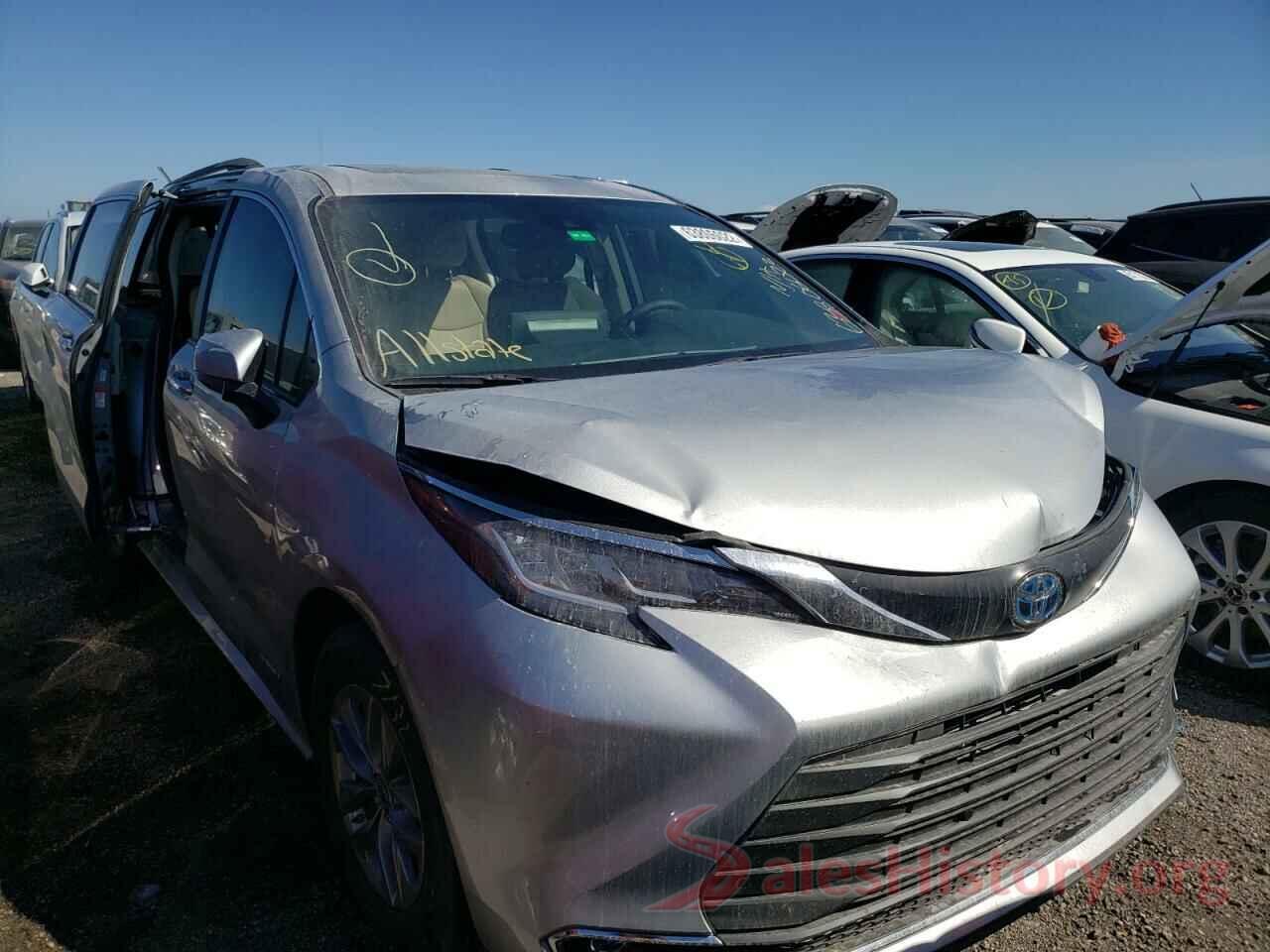 5TDYRKEC4MS070675 2021 TOYOTA SIENNA