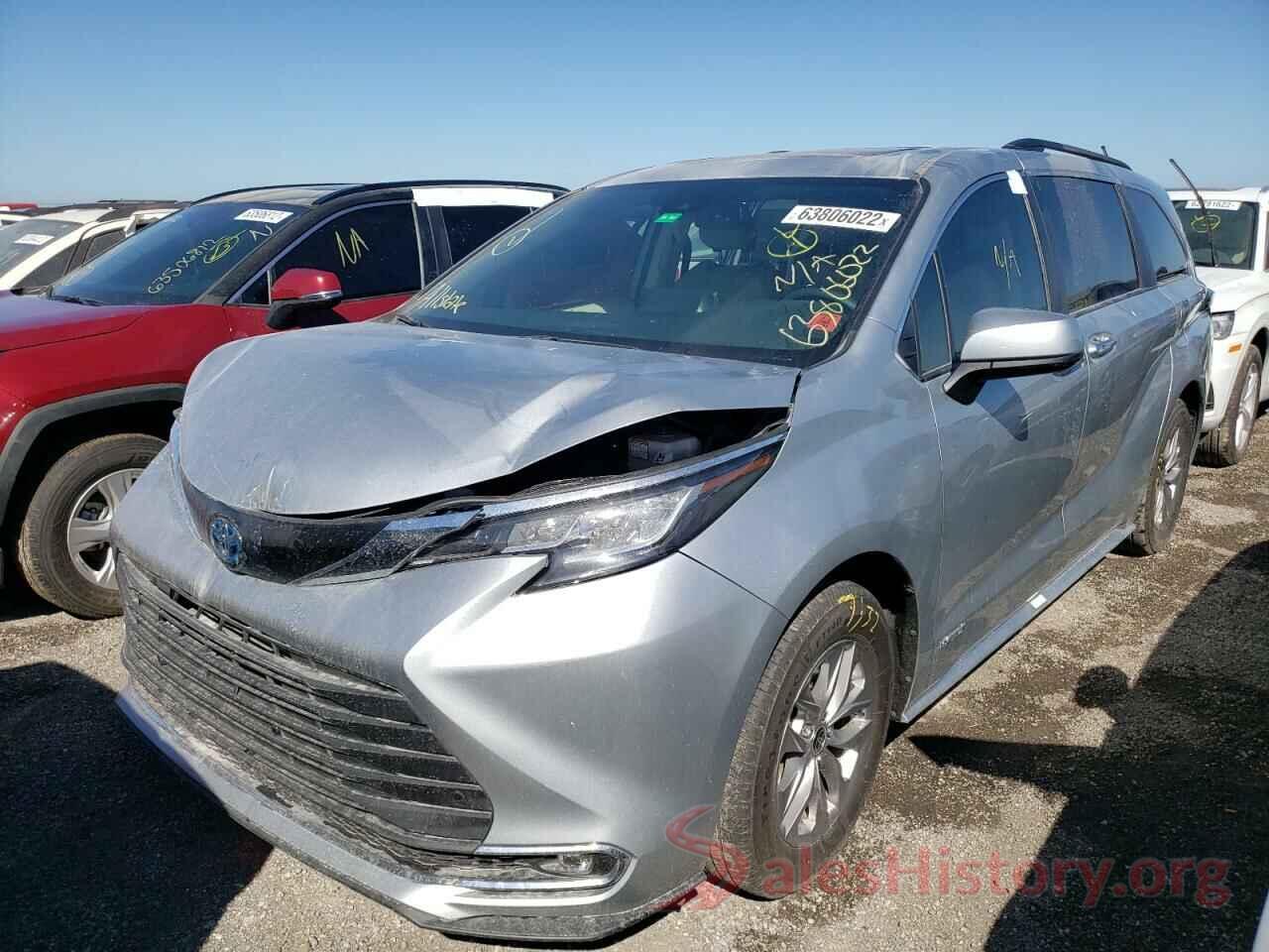 5TDYRKEC4MS070675 2021 TOYOTA SIENNA