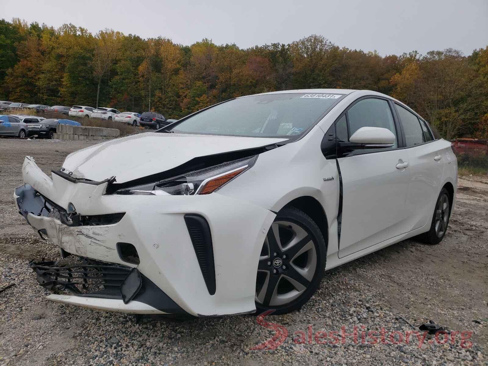 JTDKARFU9K3073664 2019 TOYOTA PRIUS