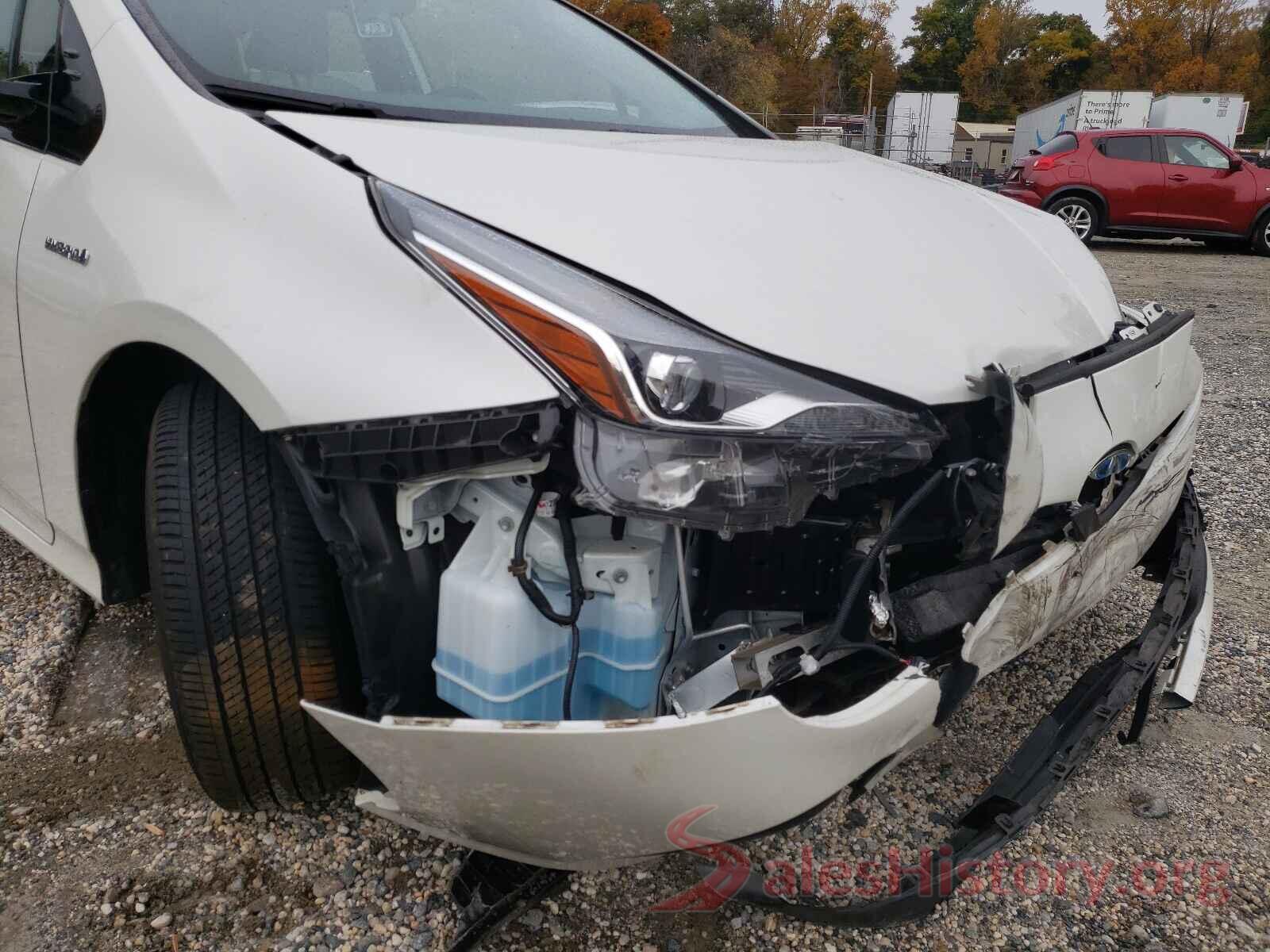 JTDKARFU9K3073664 2019 TOYOTA PRIUS