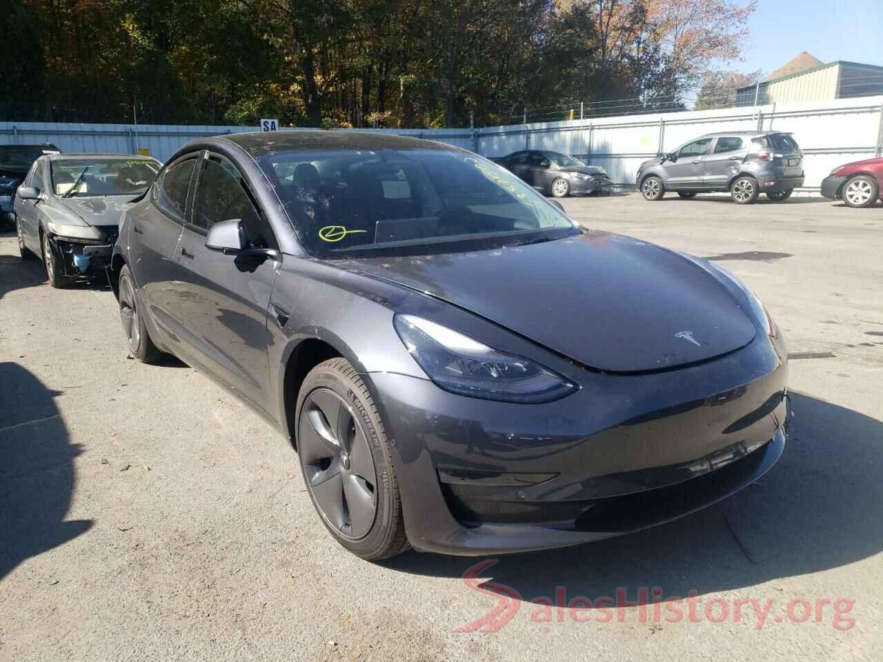 5YJ3E1EA2NF230668 2022 TESLA MODEL 3