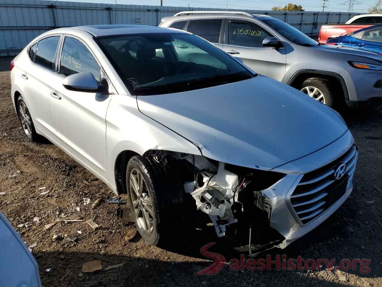 5NPD84LF7HH182439 2017 HYUNDAI ELANTRA