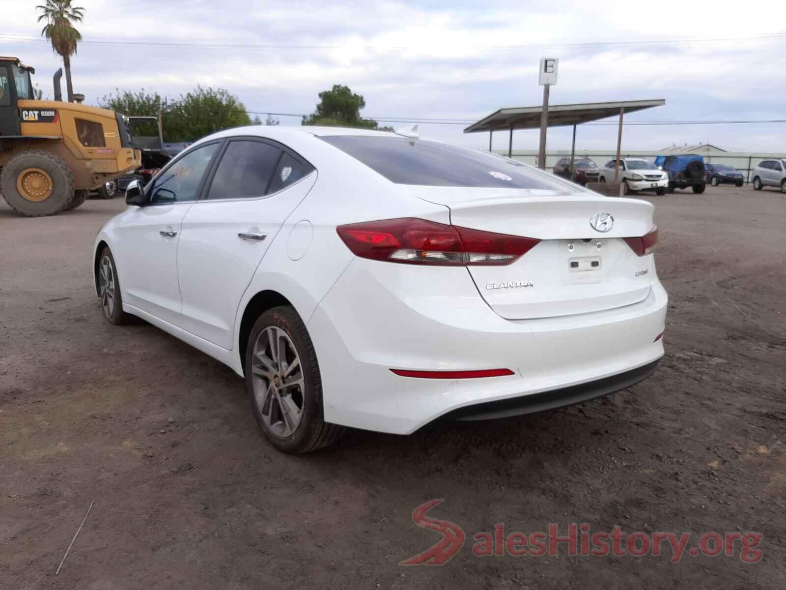 5NPD84LF6HH005378 2017 HYUNDAI ELANTRA