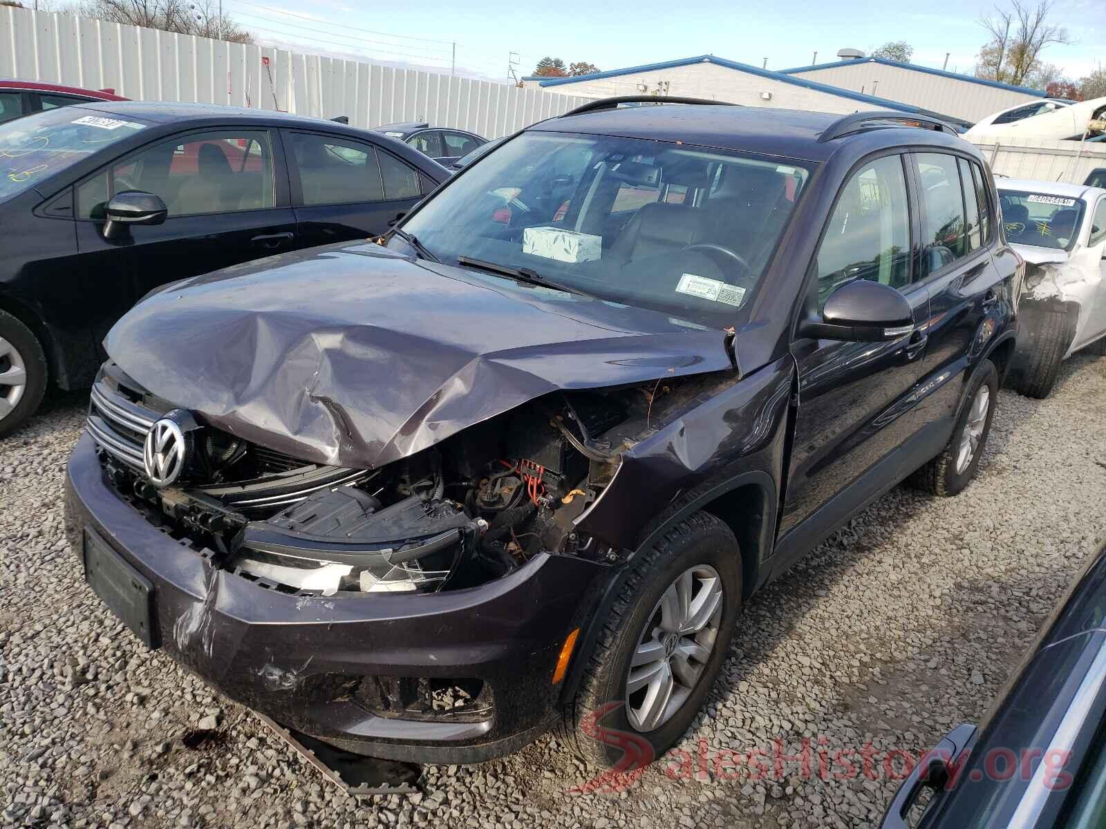 WVGBV7AX5GW592593 2016 VOLKSWAGEN TIGUAN