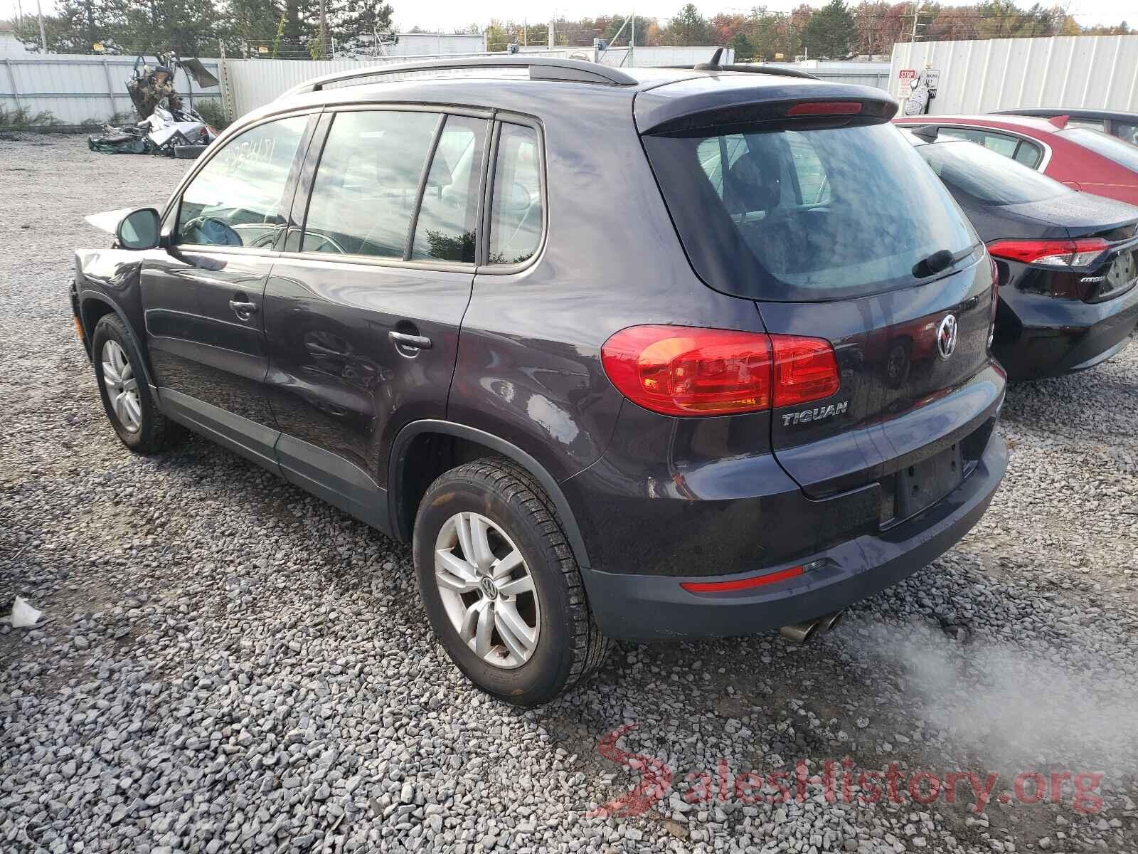 WVGBV7AX5GW592593 2016 VOLKSWAGEN TIGUAN