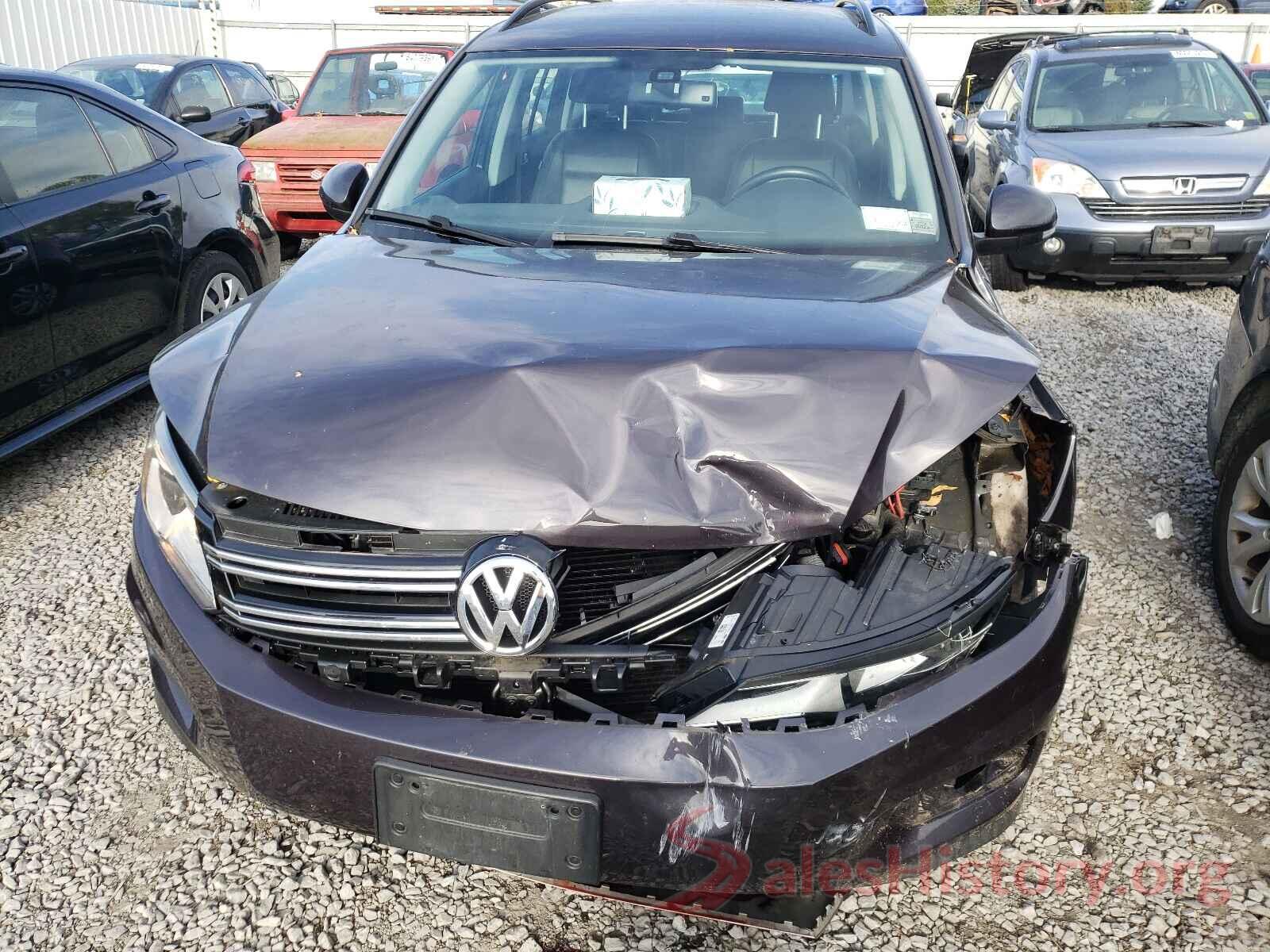 WVGBV7AX5GW592593 2016 VOLKSWAGEN TIGUAN