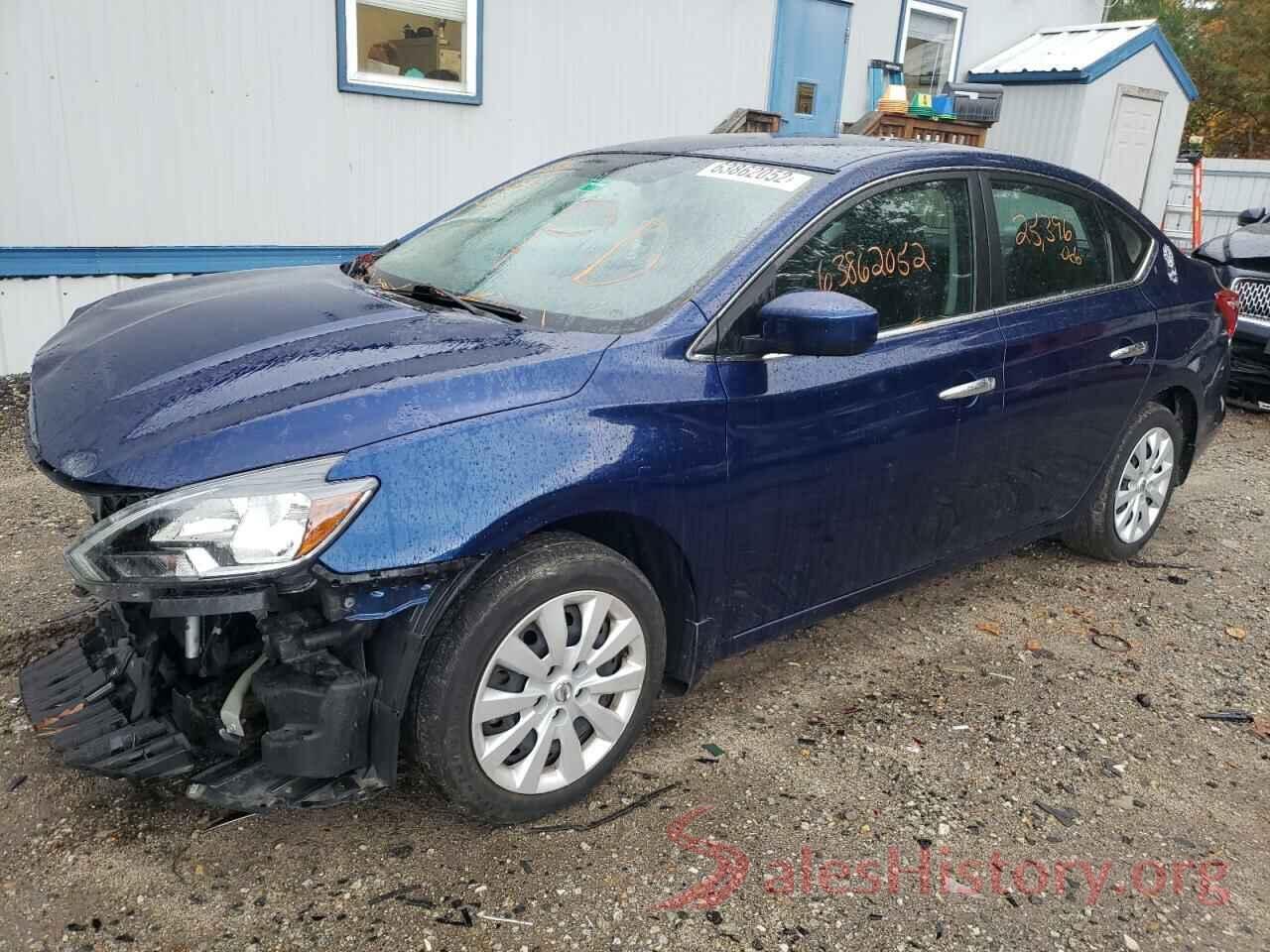 3N1AB7APXKY304323 2019 NISSAN SENTRA