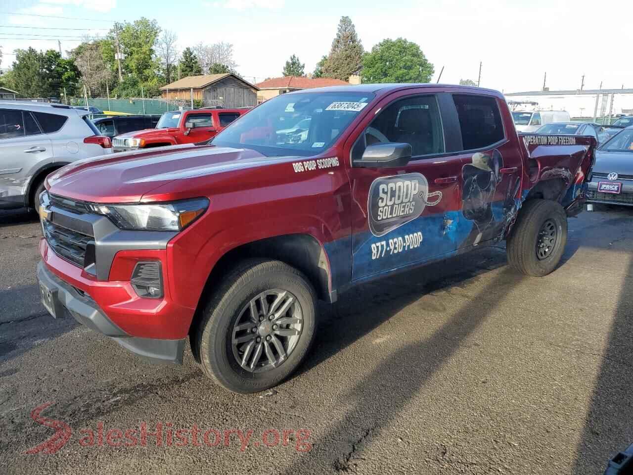1GCPTCEK4P1238052 2023 CHEVROLET COLORADO