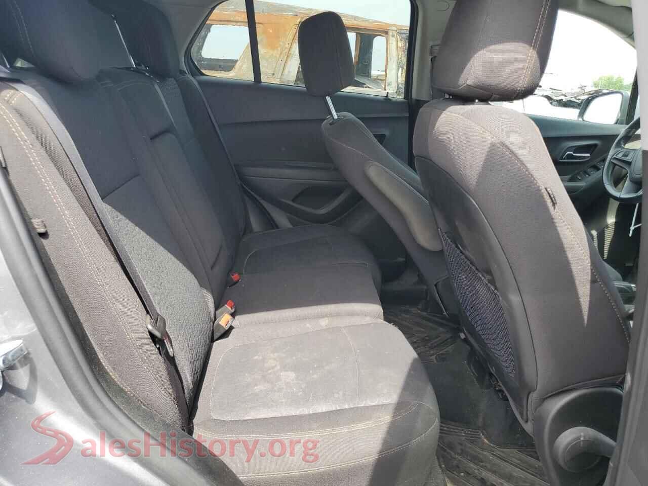 2020 CHEVROLET TRAX VIN 3GNCJKSB6LL154246, VIN plate
