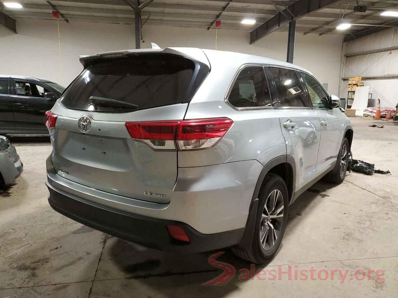 5TDBZRFH4KS918625 2019 TOYOTA HIGHLANDER