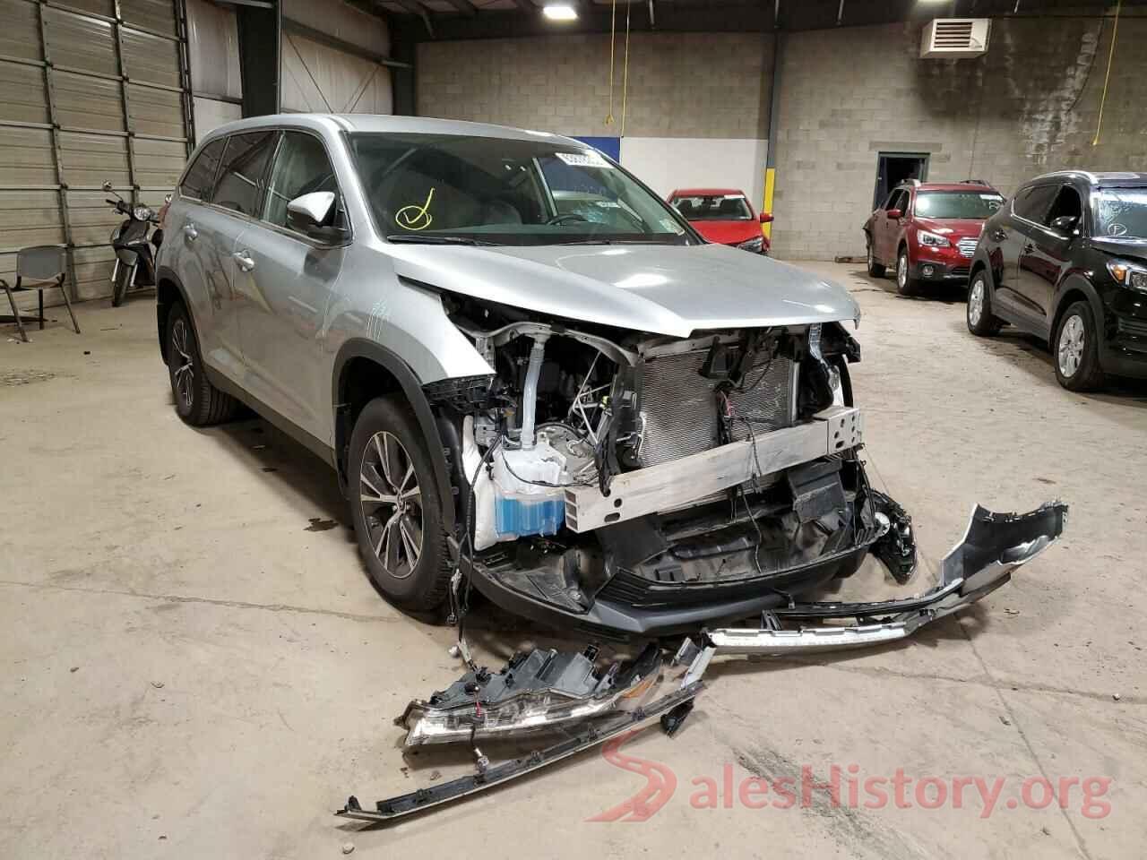 5TDBZRFH4KS918625 2019 TOYOTA HIGHLANDER