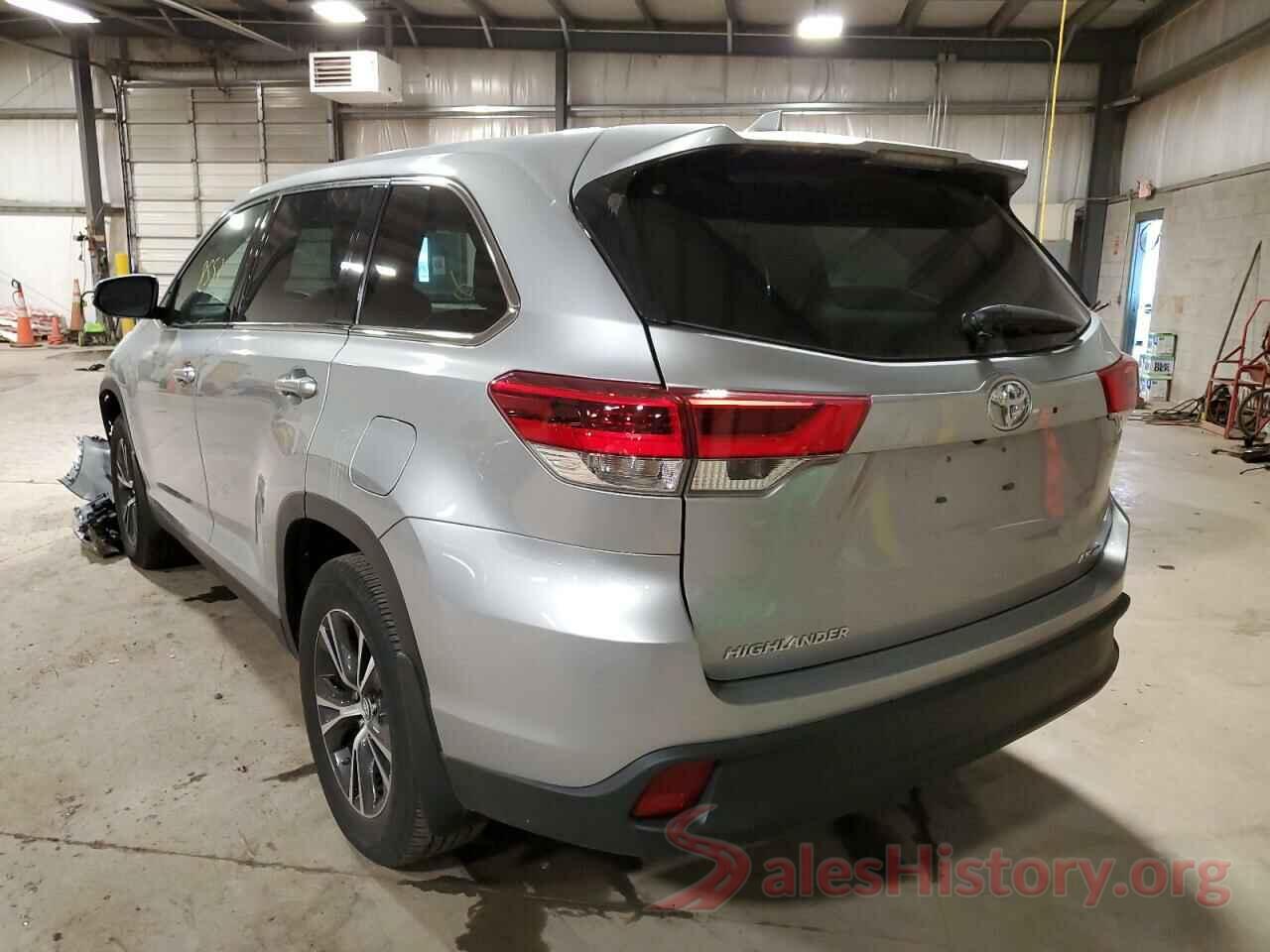 5TDBZRFH4KS918625 2019 TOYOTA HIGHLANDER