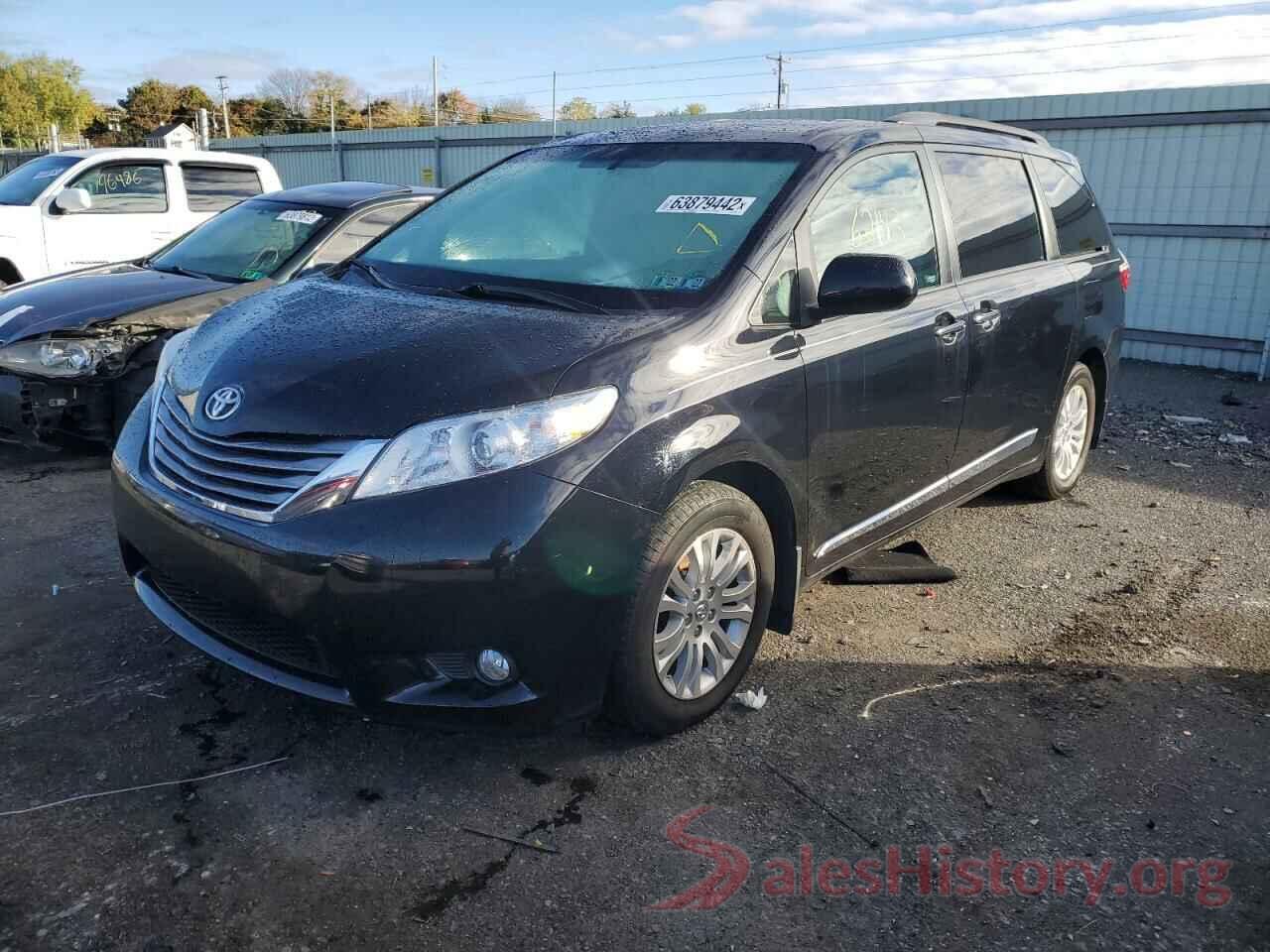 5TDYZ3DC4HS854853 2017 TOYOTA SIENNA