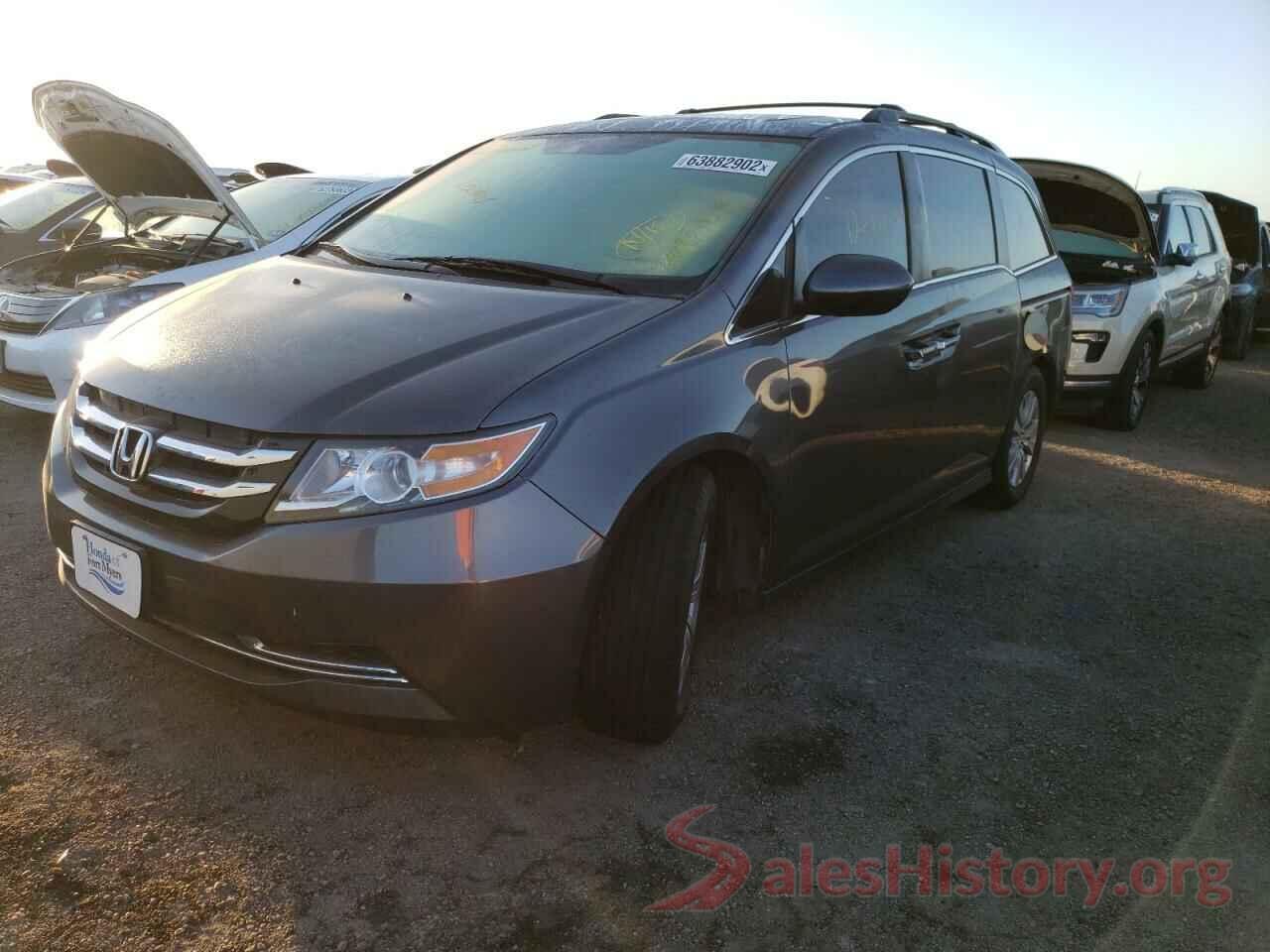 5FNRL5H6XHB007801 2017 HONDA ODYSSEY