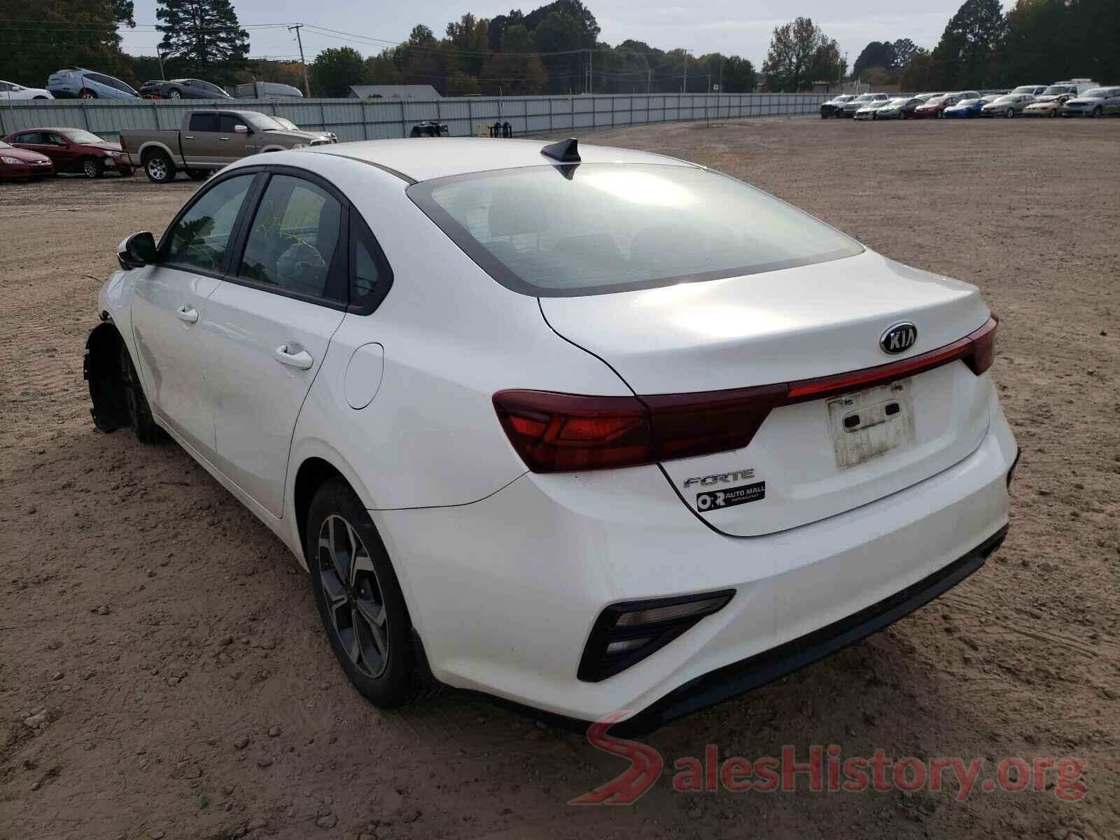 3KPF24AD6LE187592 2020 KIA FORTE