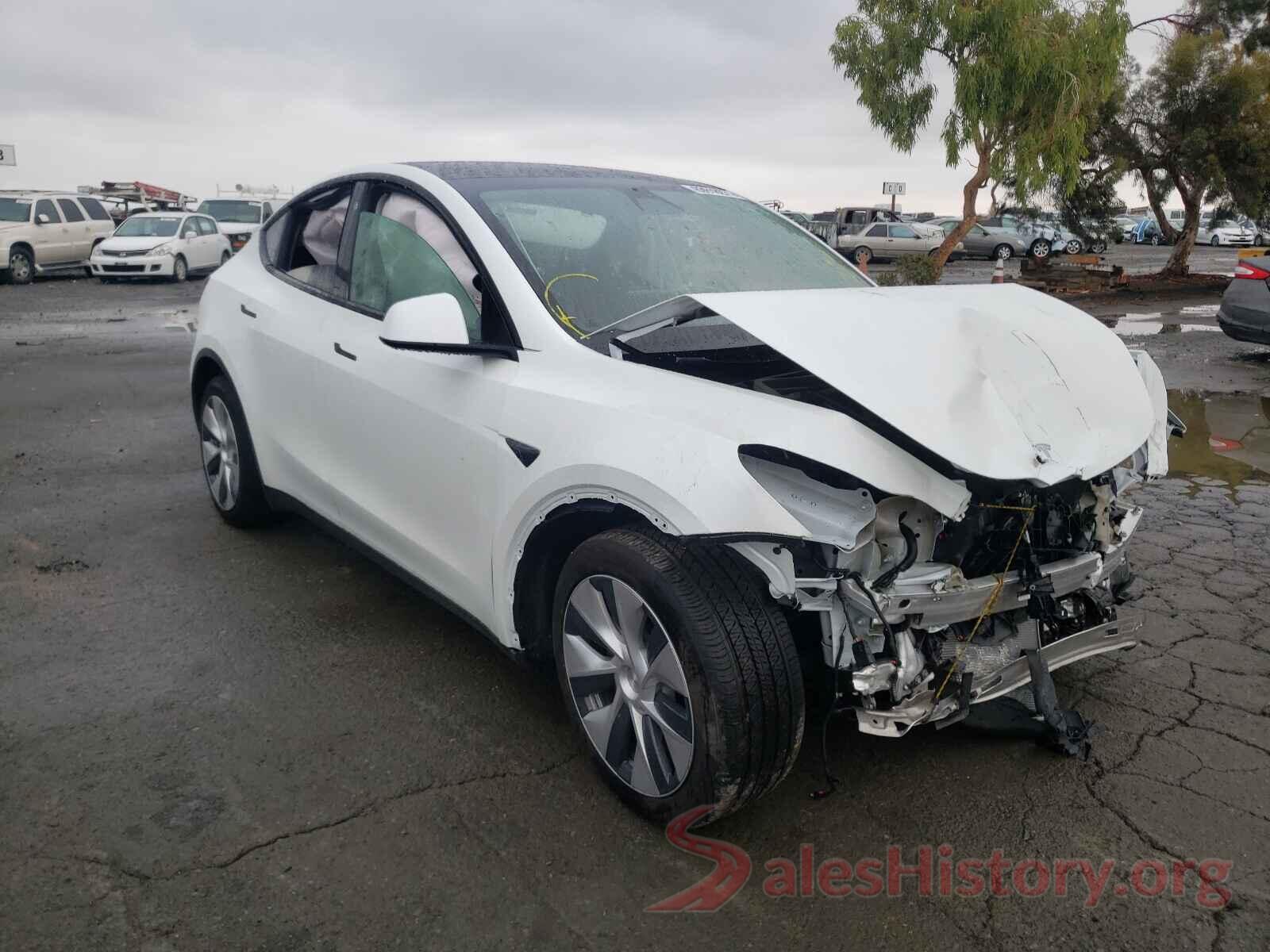 5YJYGDEE9MF145524 2021 TESLA MODEL Y