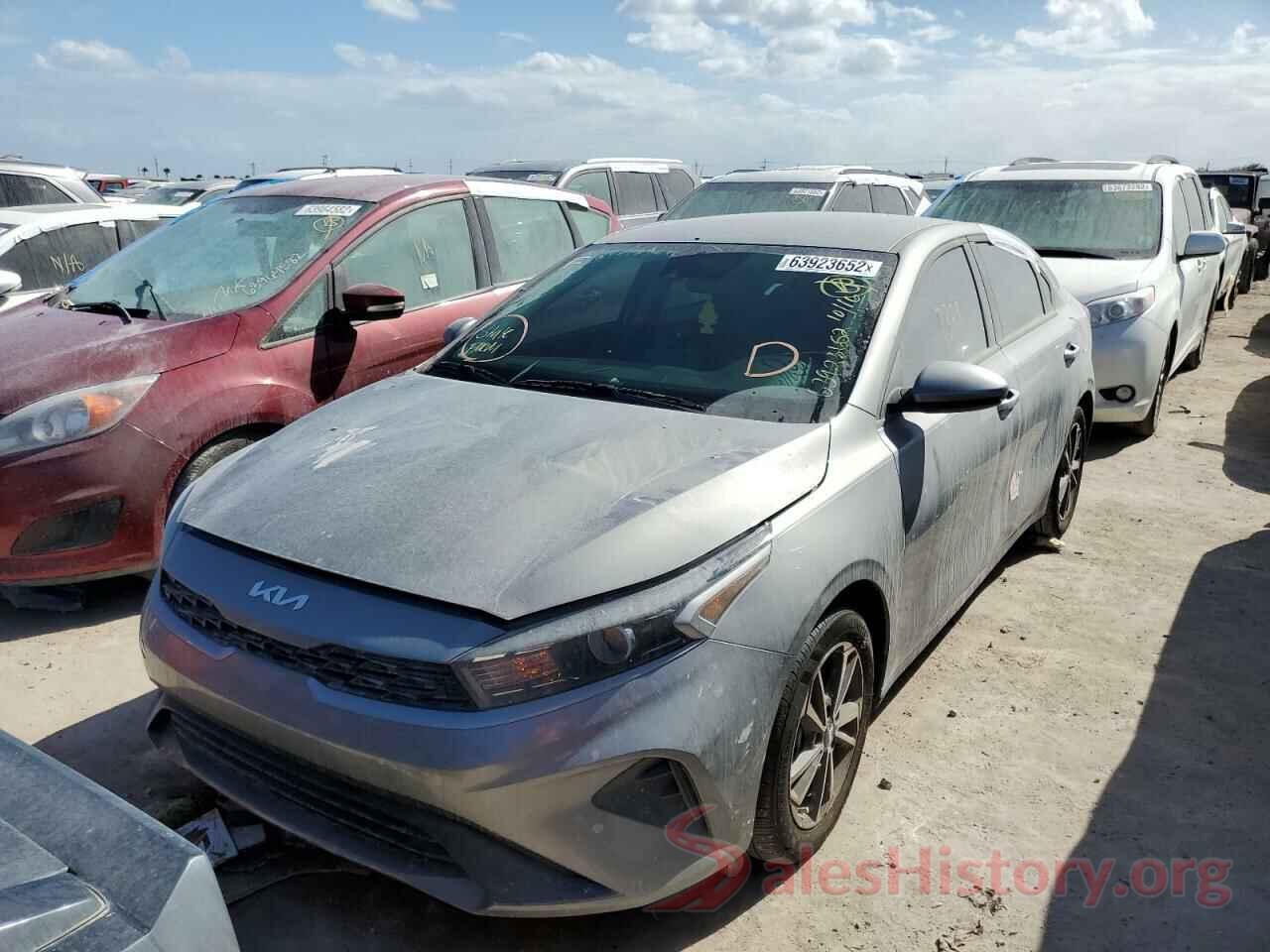 3KPF24AD9NE456848 2022 KIA FORTE