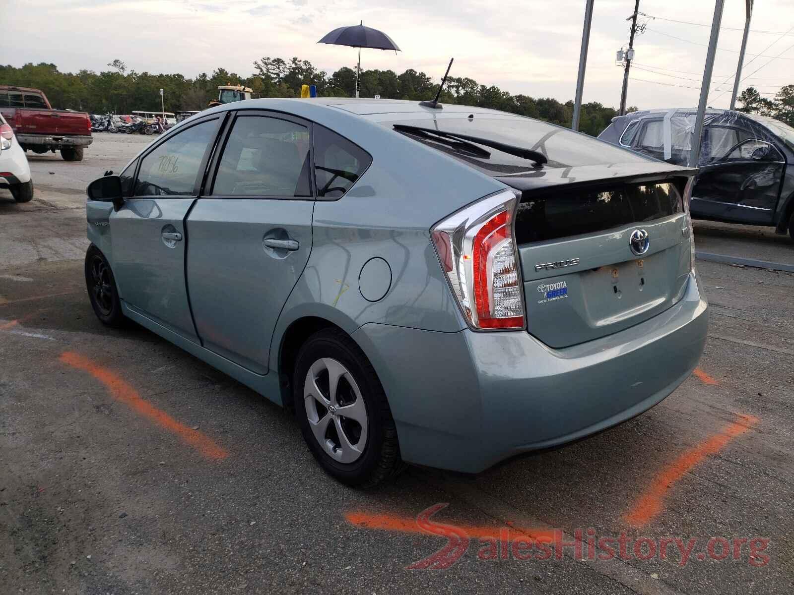 JTDKN3DU1D1651016 2013 TOYOTA PRIUS