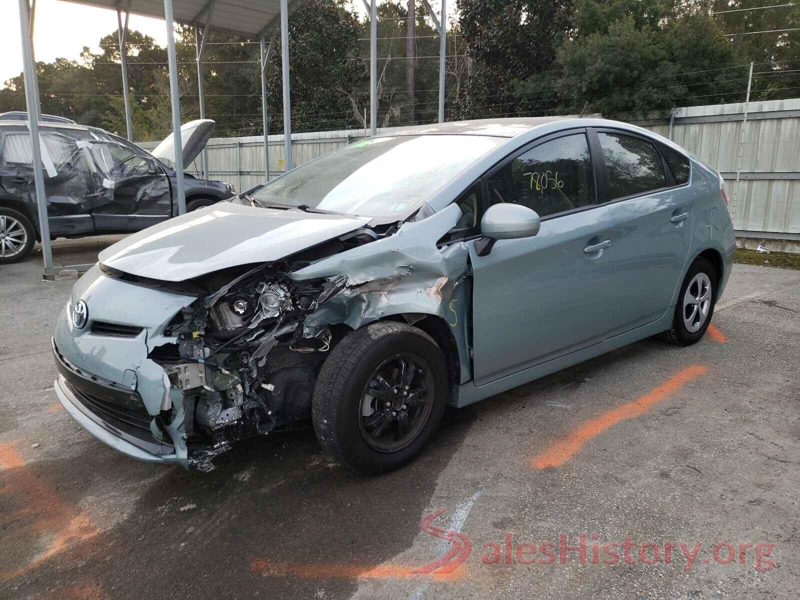 JTDKN3DU1D1651016 2013 TOYOTA PRIUS