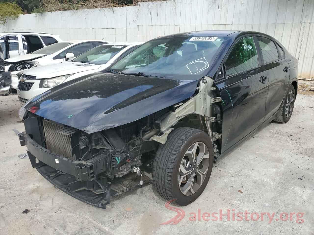 3KPF24AD8KE096001 2019 KIA FORTE