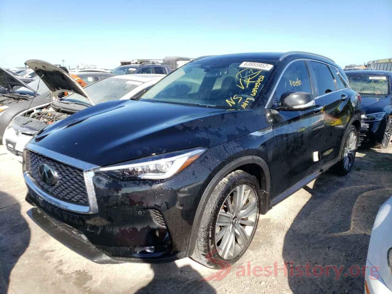 3PCAJ5CA5MF121004 2021 INFINITI QX50