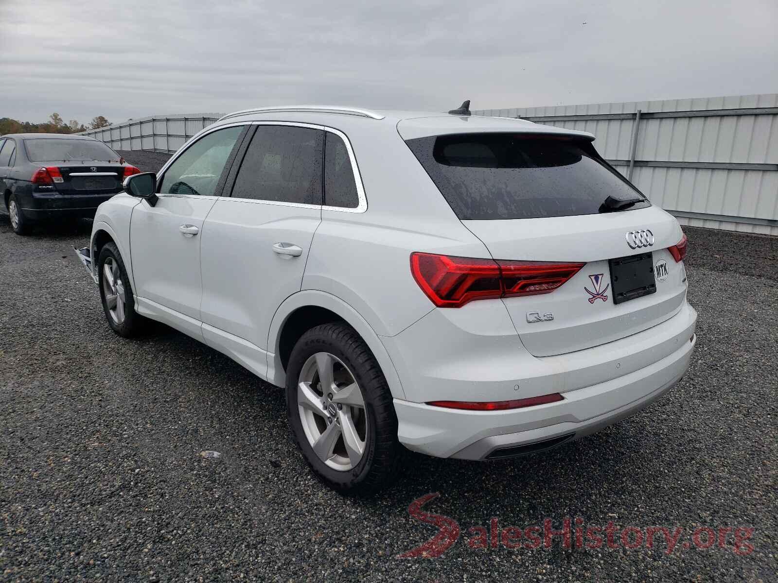 WA1AECF30L1102402 2020 AUDI Q3