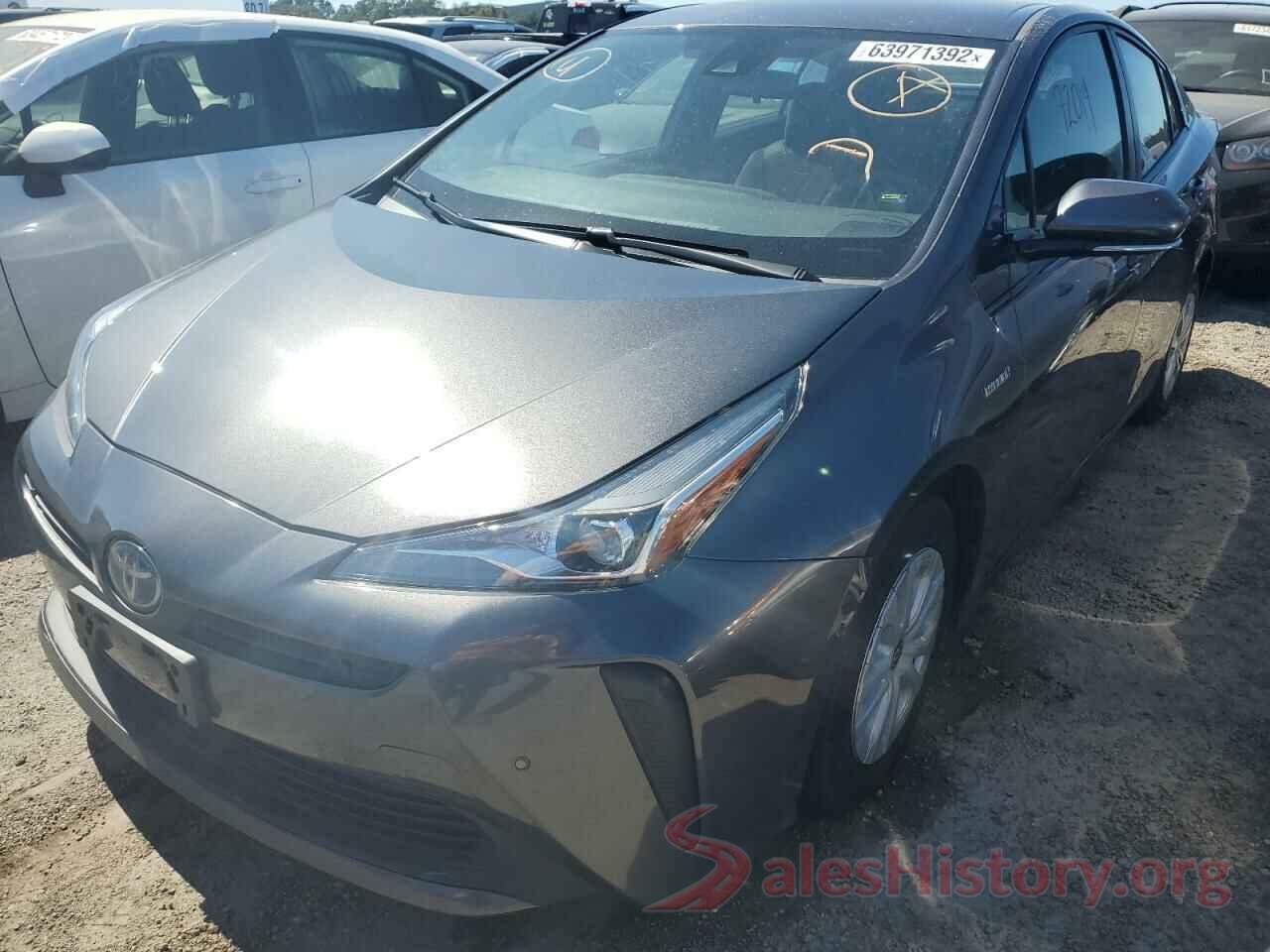 JTDKARFU1K3081306 2019 TOYOTA PRIUS