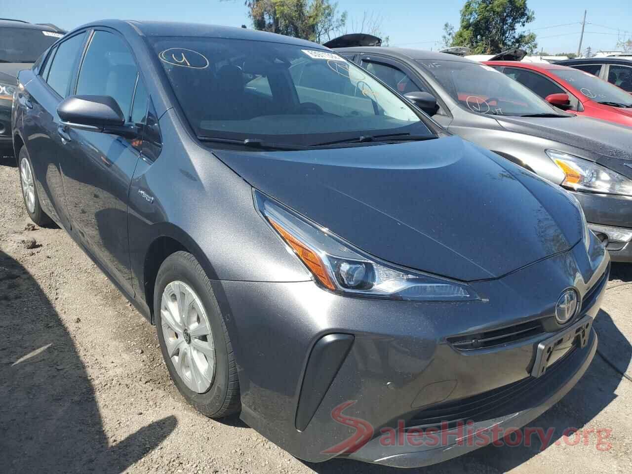 JTDKARFU1K3081306 2019 TOYOTA PRIUS