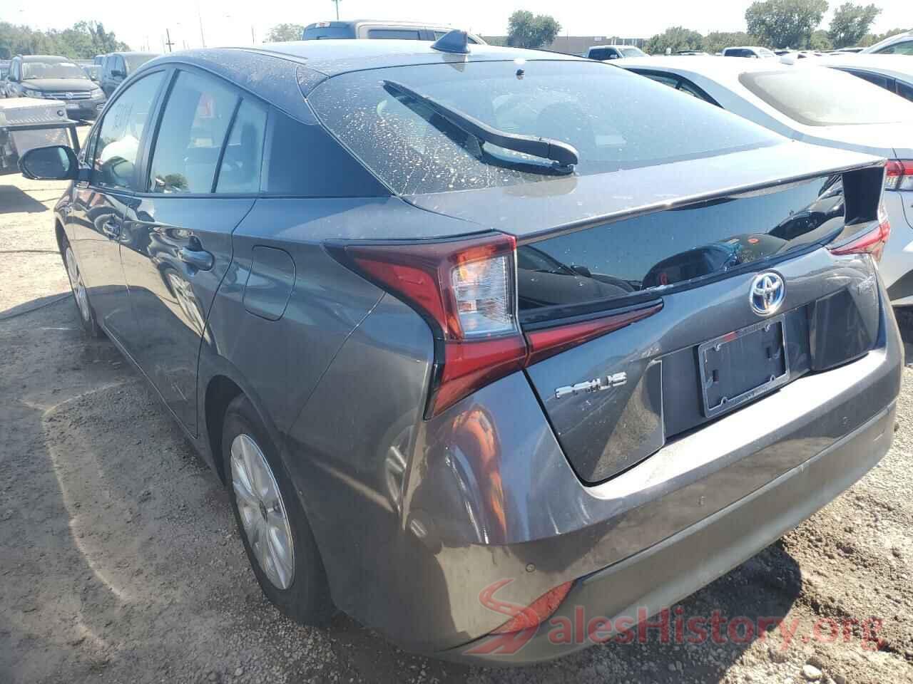 JTDKARFU1K3081306 2019 TOYOTA PRIUS