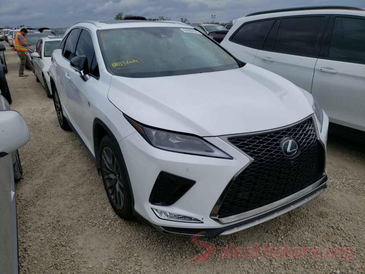 2T2YZMDA5NC331975 2022 LEXUS RX350