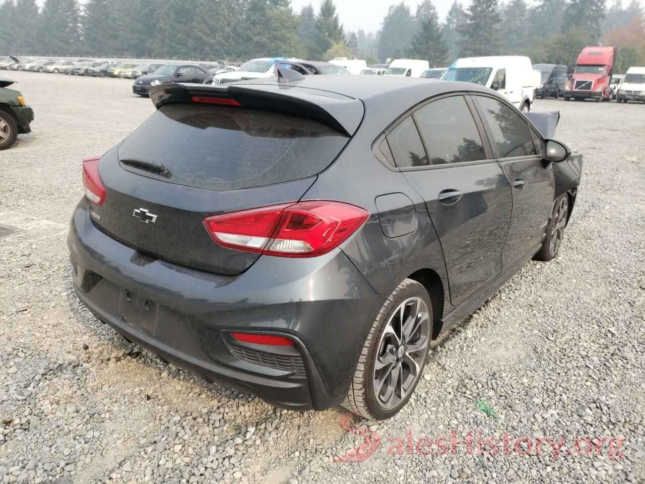 3G1BF6SMXKS610759 2019 CHEVROLET CRUZE