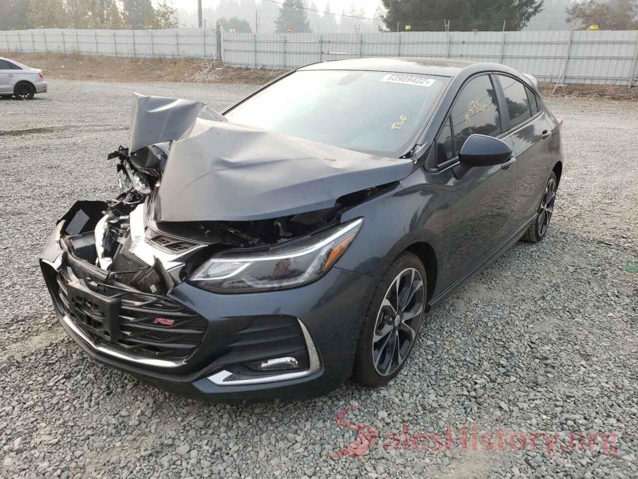 3G1BF6SMXKS610759 2019 CHEVROLET CRUZE