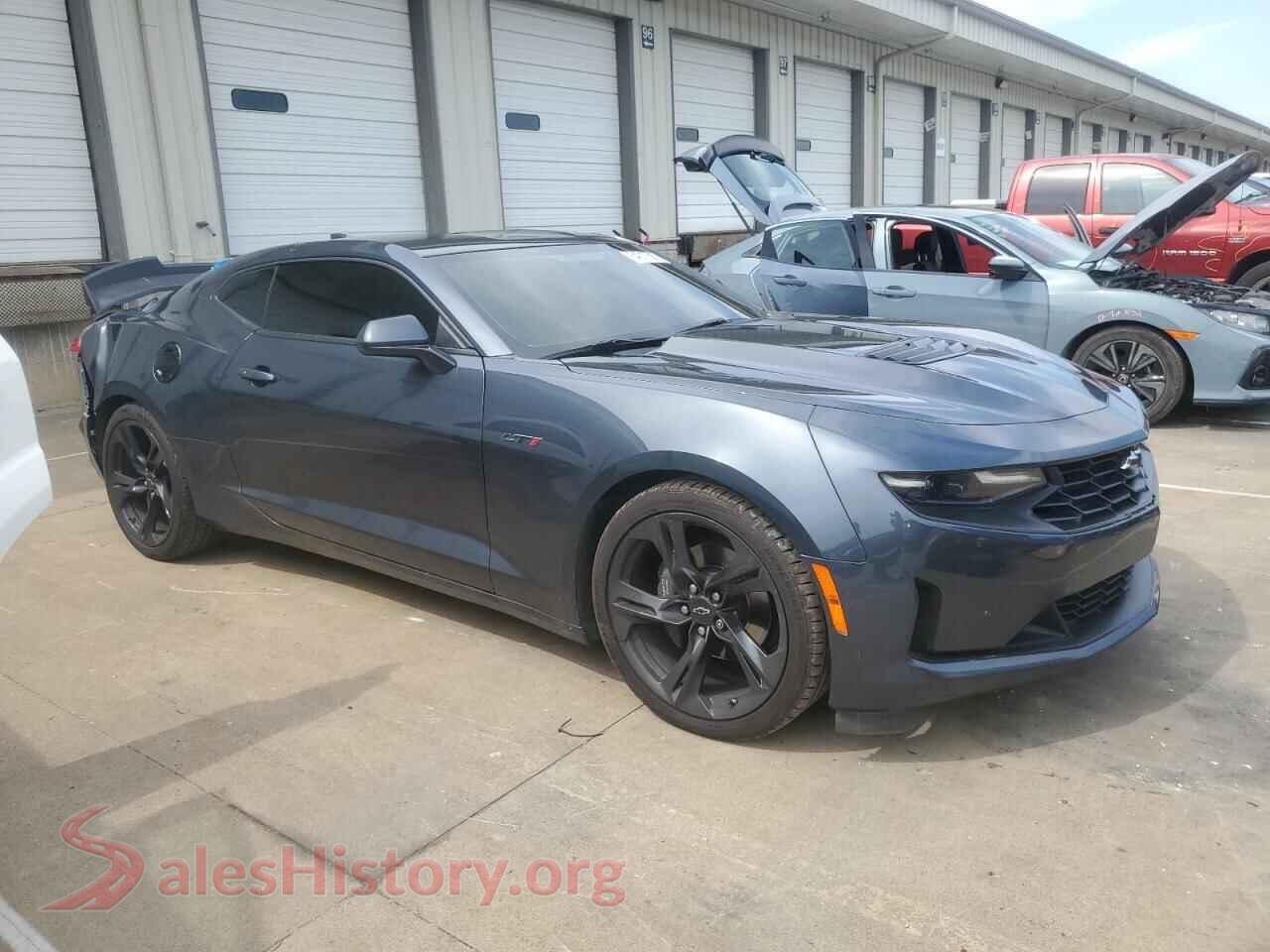 2020 CHEVROLET CAMARO VIN 1G1FE1R73L0143250, rear 3/4 view