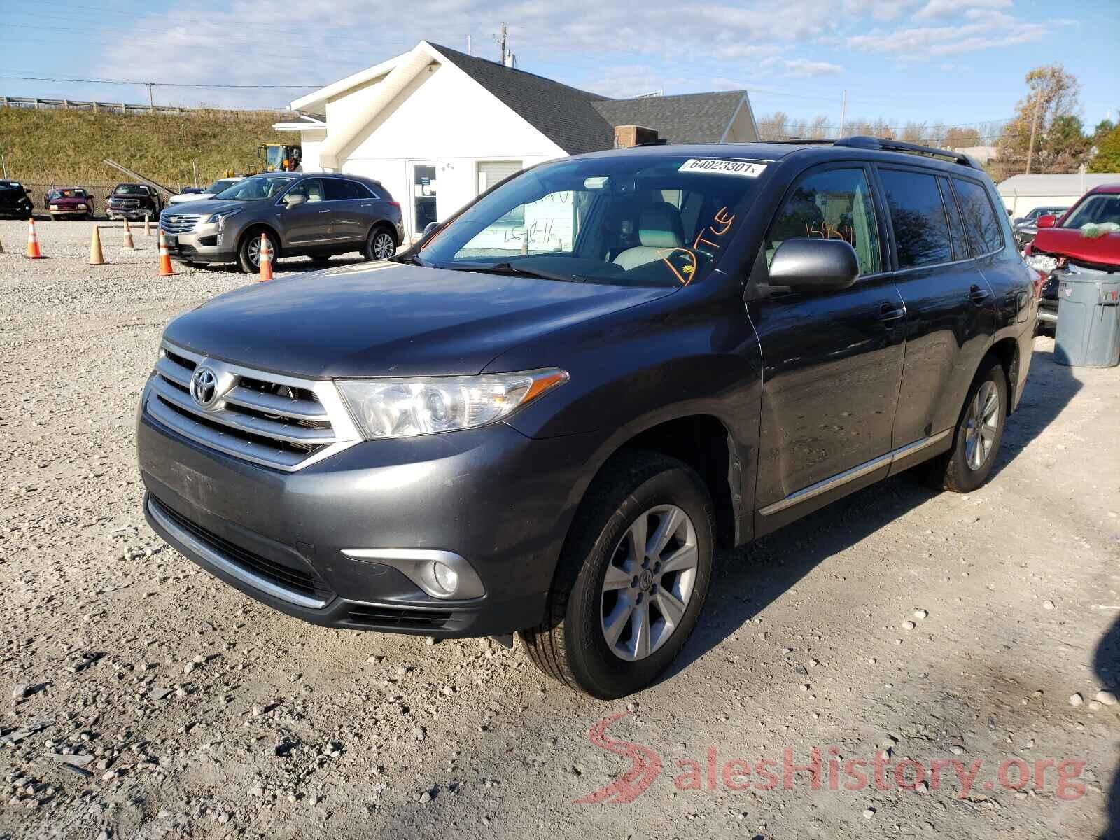 5TDBK3EH8CS153696 2012 TOYOTA HIGHLANDER