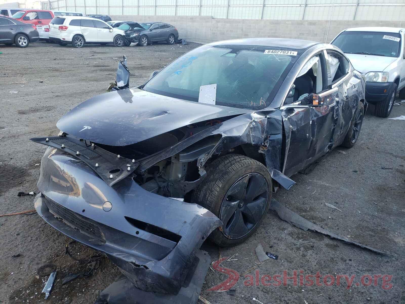 5YJ3E1EB2KF386715 2019 TESLA MODEL 3