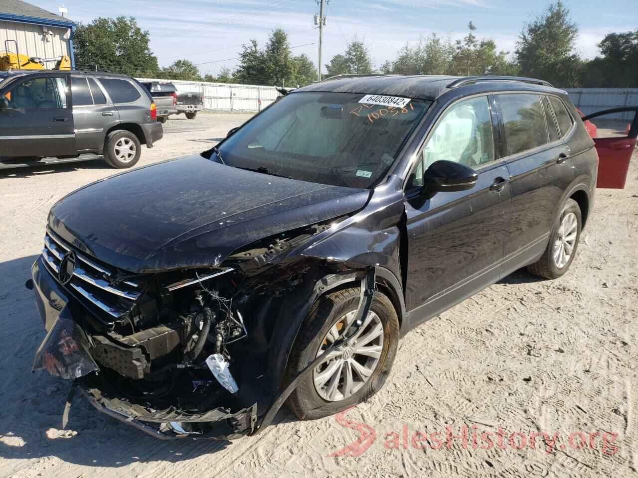 3VV1B7AX1KM100581 2019 VOLKSWAGEN TIGUAN