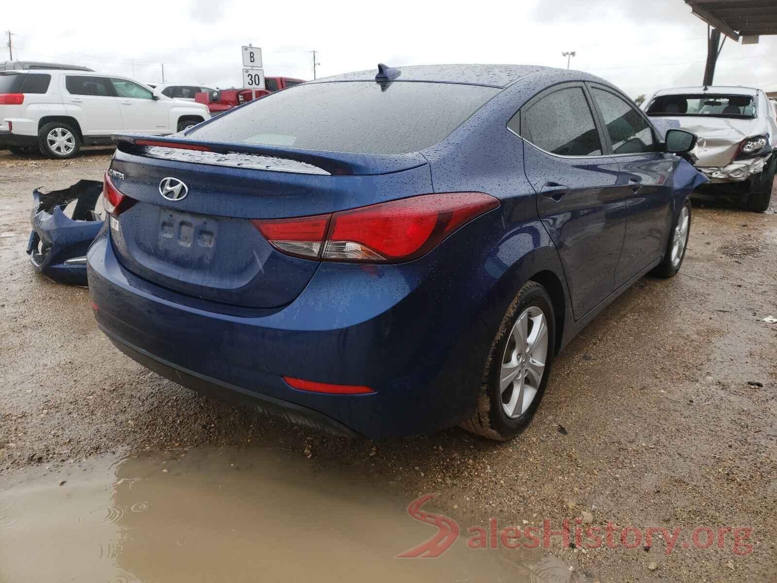 5NPDH4AE9GH754992 2016 HYUNDAI ELANTRA