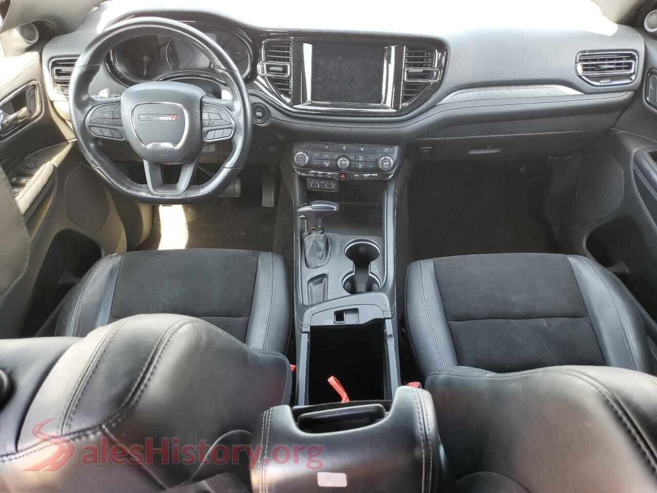 2021 DODGE DURANGO VIN 1C4RDJDG6MC695114, interior dashboard