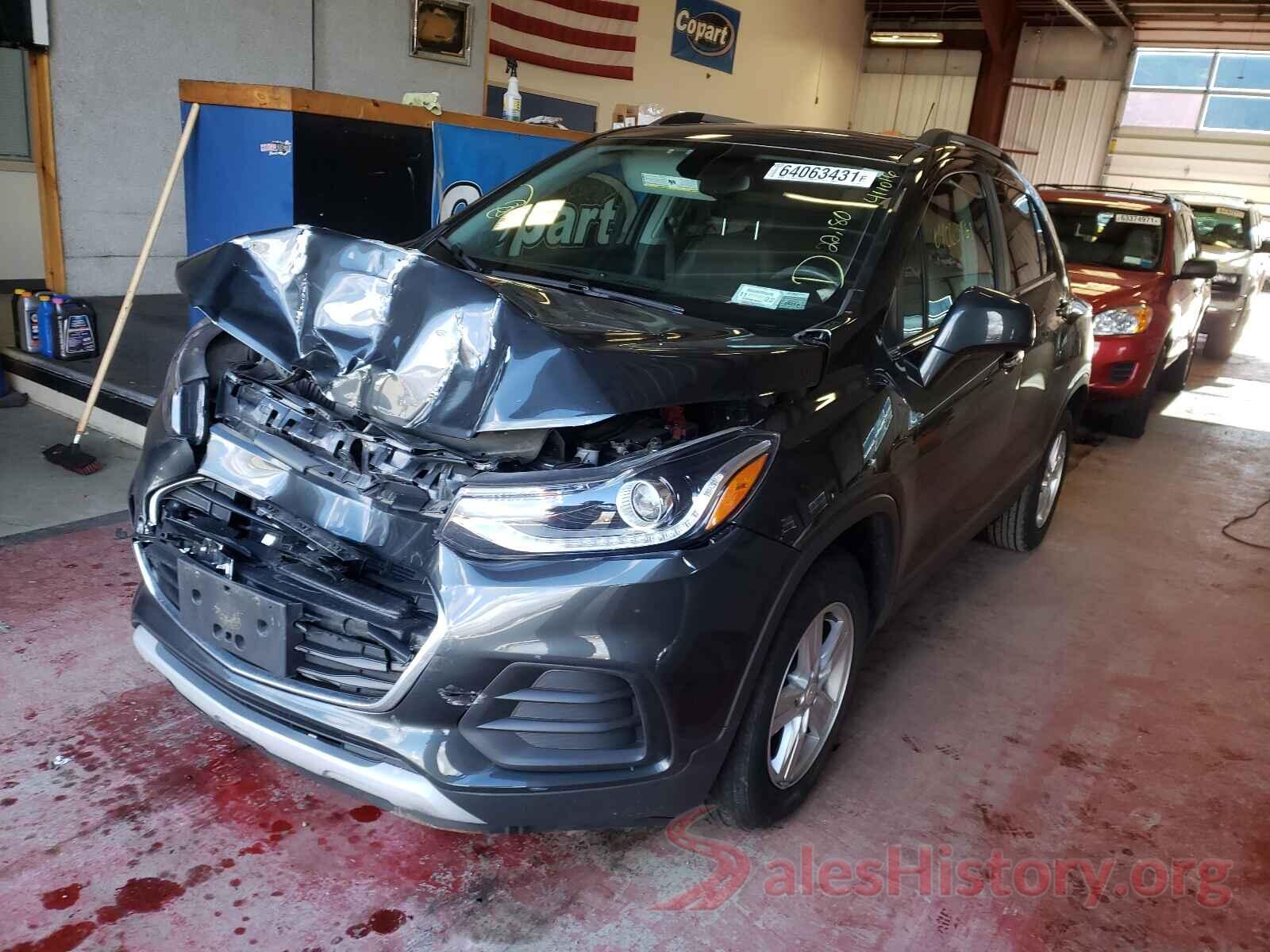 3GNCJLSB0JL411016 2018 CHEVROLET TRAX