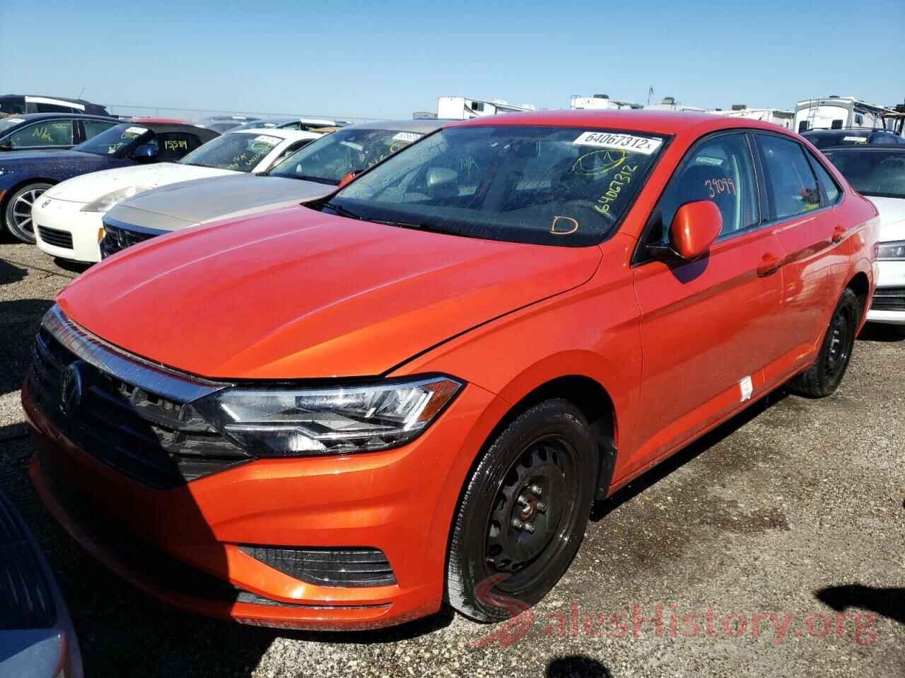 3VWC57BU2KM031089 2019 VOLKSWAGEN JETTA