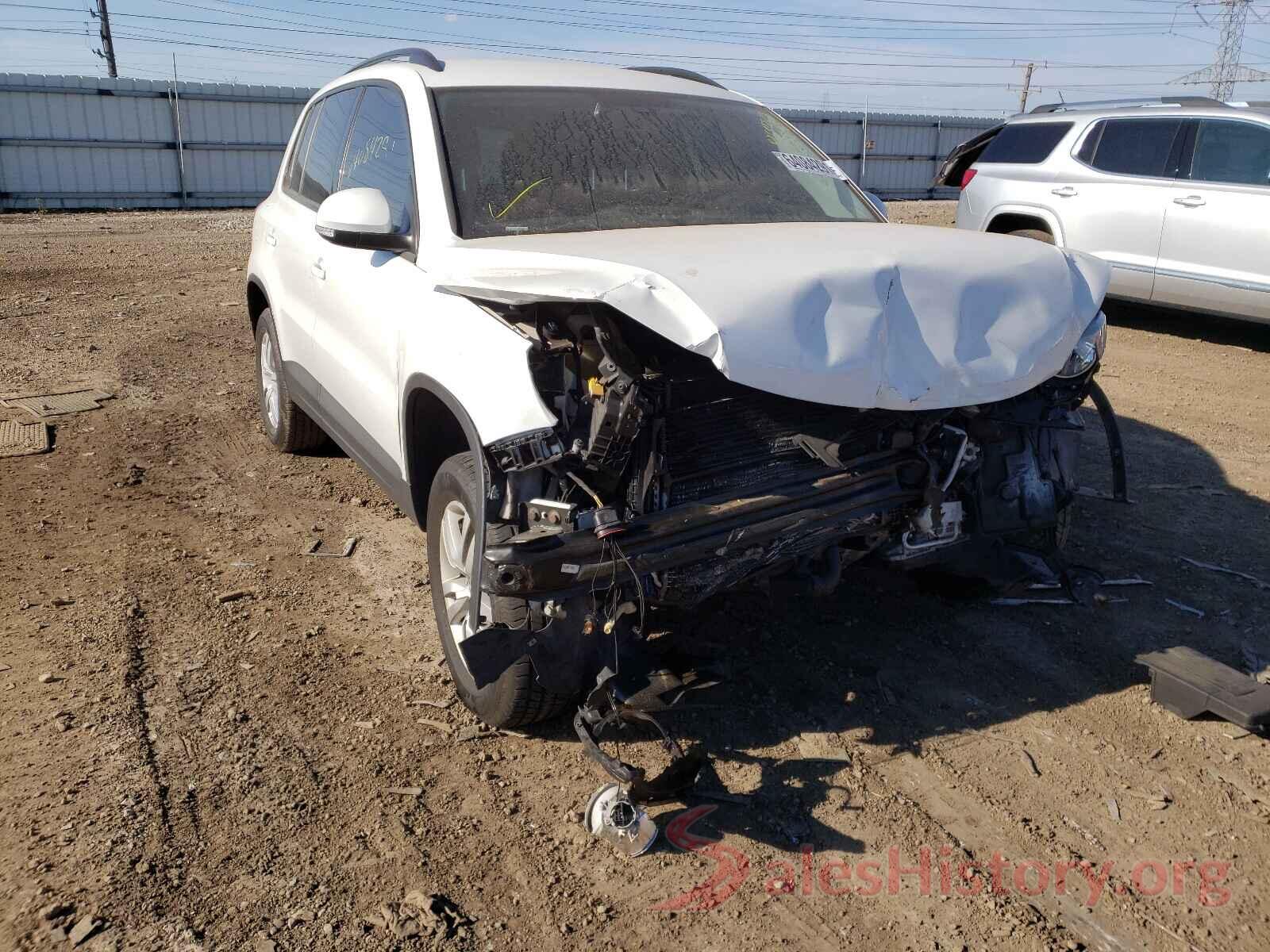 WVGAV7AXXHK012288 2017 VOLKSWAGEN TIGUAN