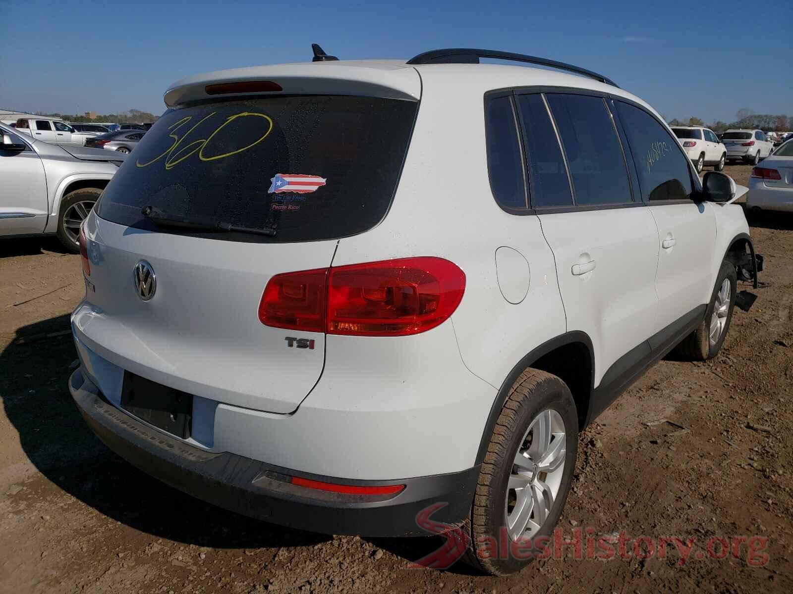 WVGAV7AXXHK012288 2017 VOLKSWAGEN TIGUAN