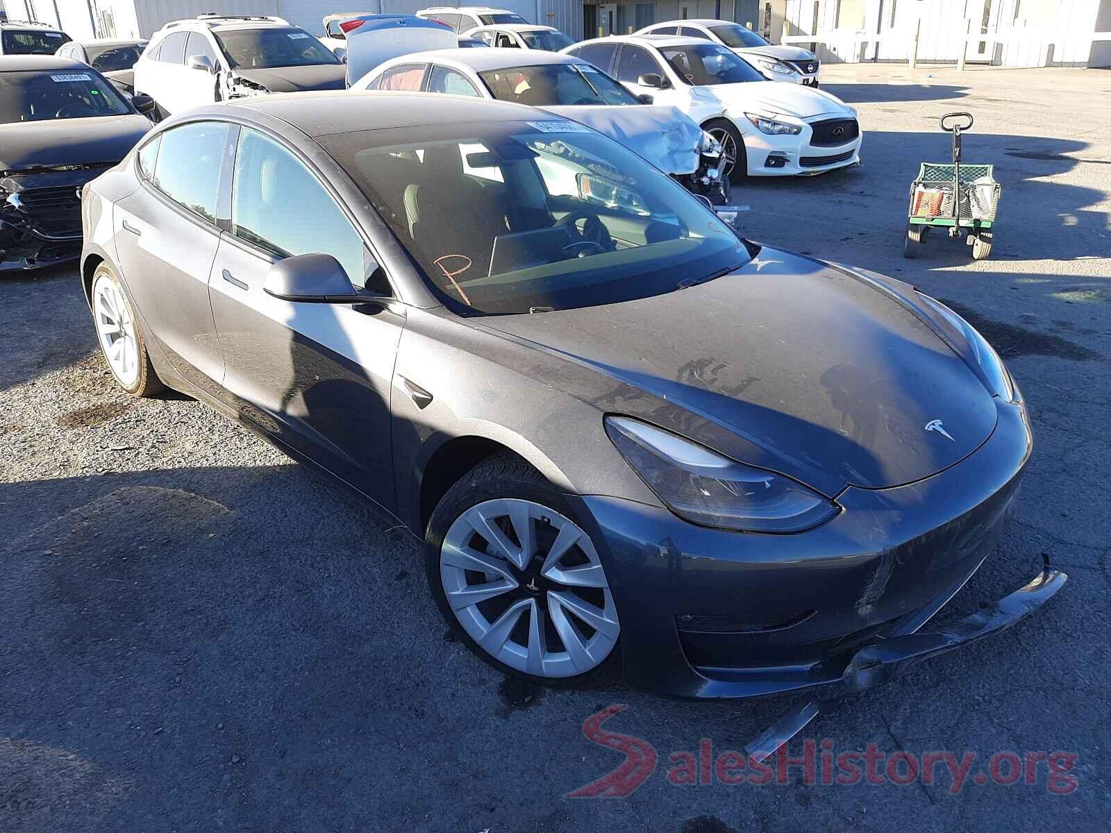 5YJ3E1EBXMF903231 2021 TESLA MODEL 3