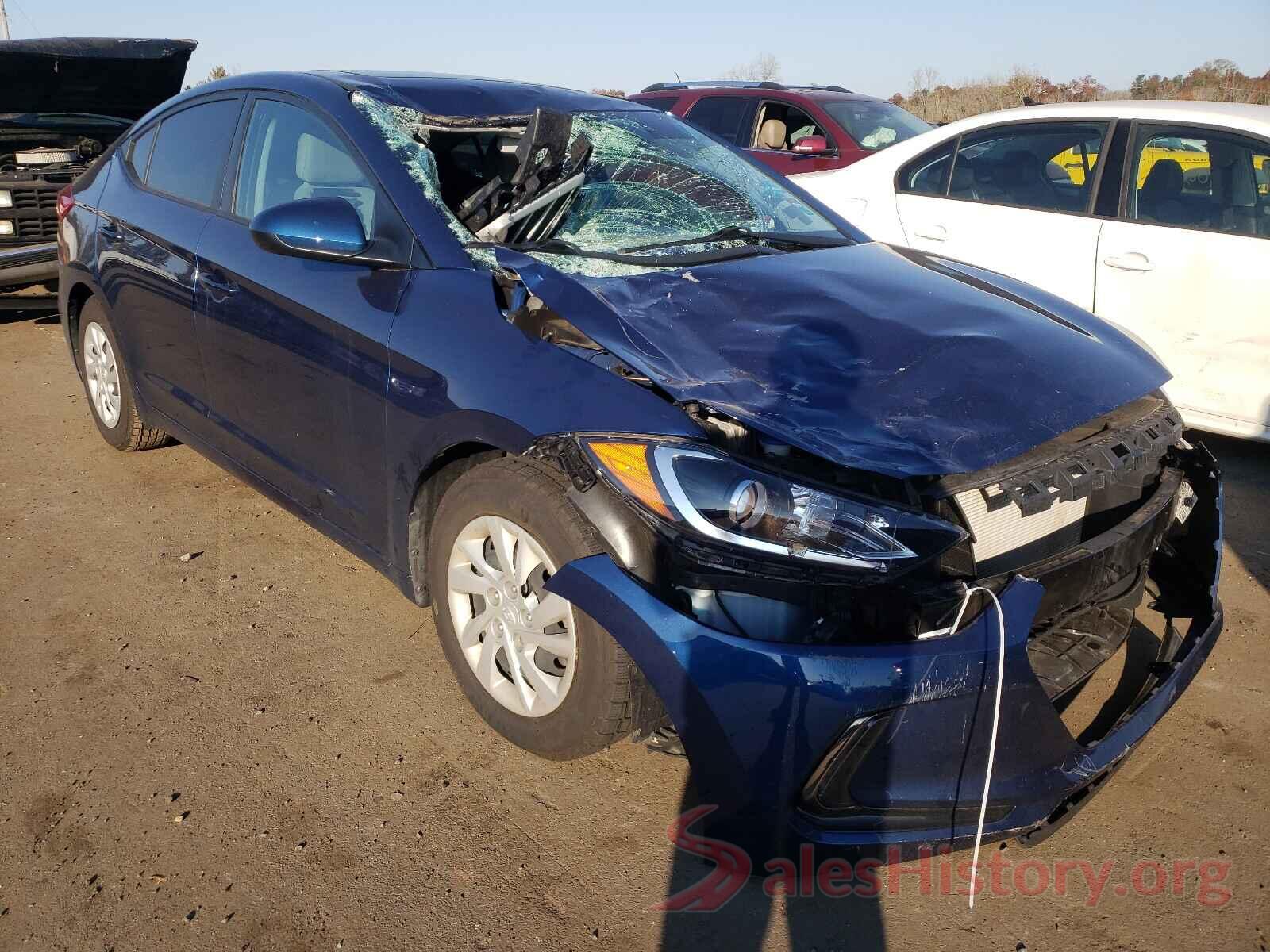 5NPD84LF7JH376457 2018 HYUNDAI ELANTRA