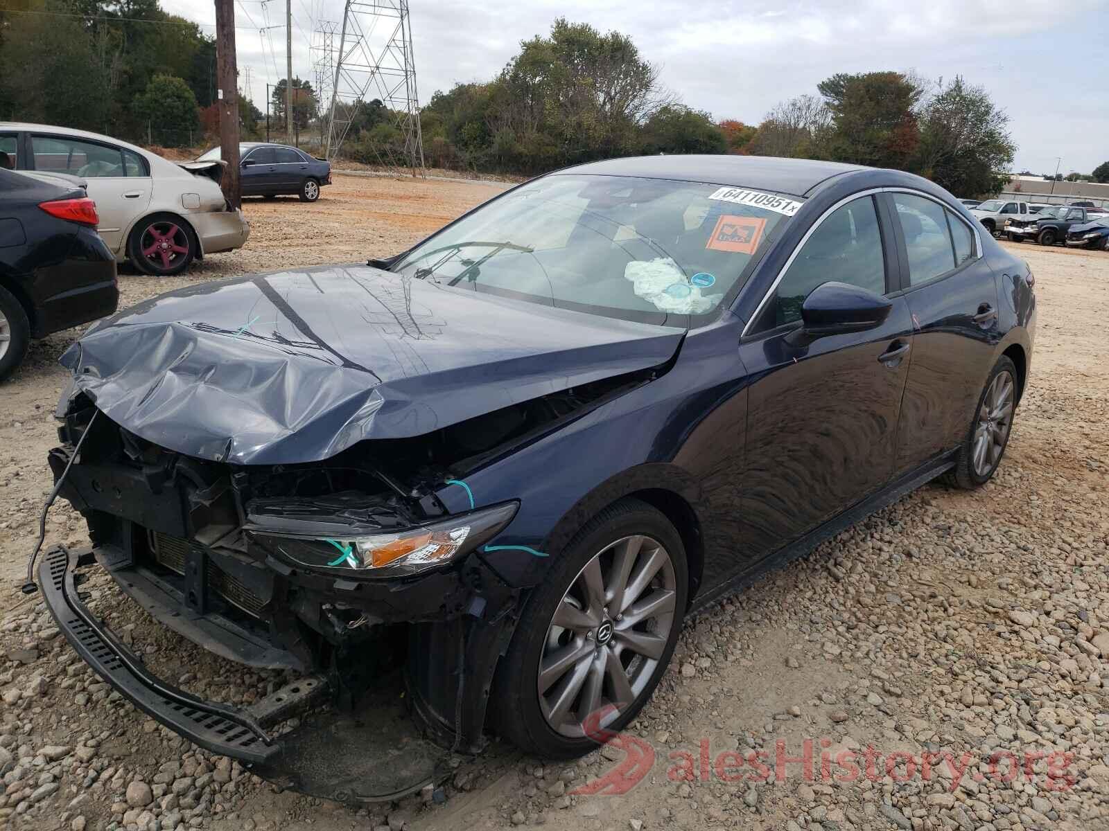 3MZBPAAL1KM108014 2019 MAZDA 3