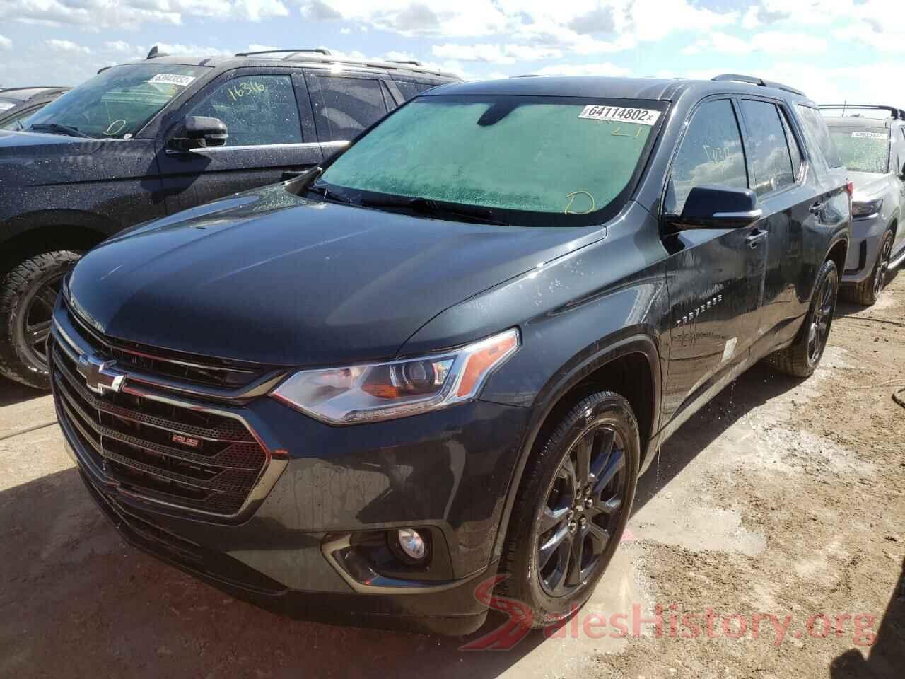 1GNERJKX6KJ208450 2019 CHEVROLET TRAVERSE