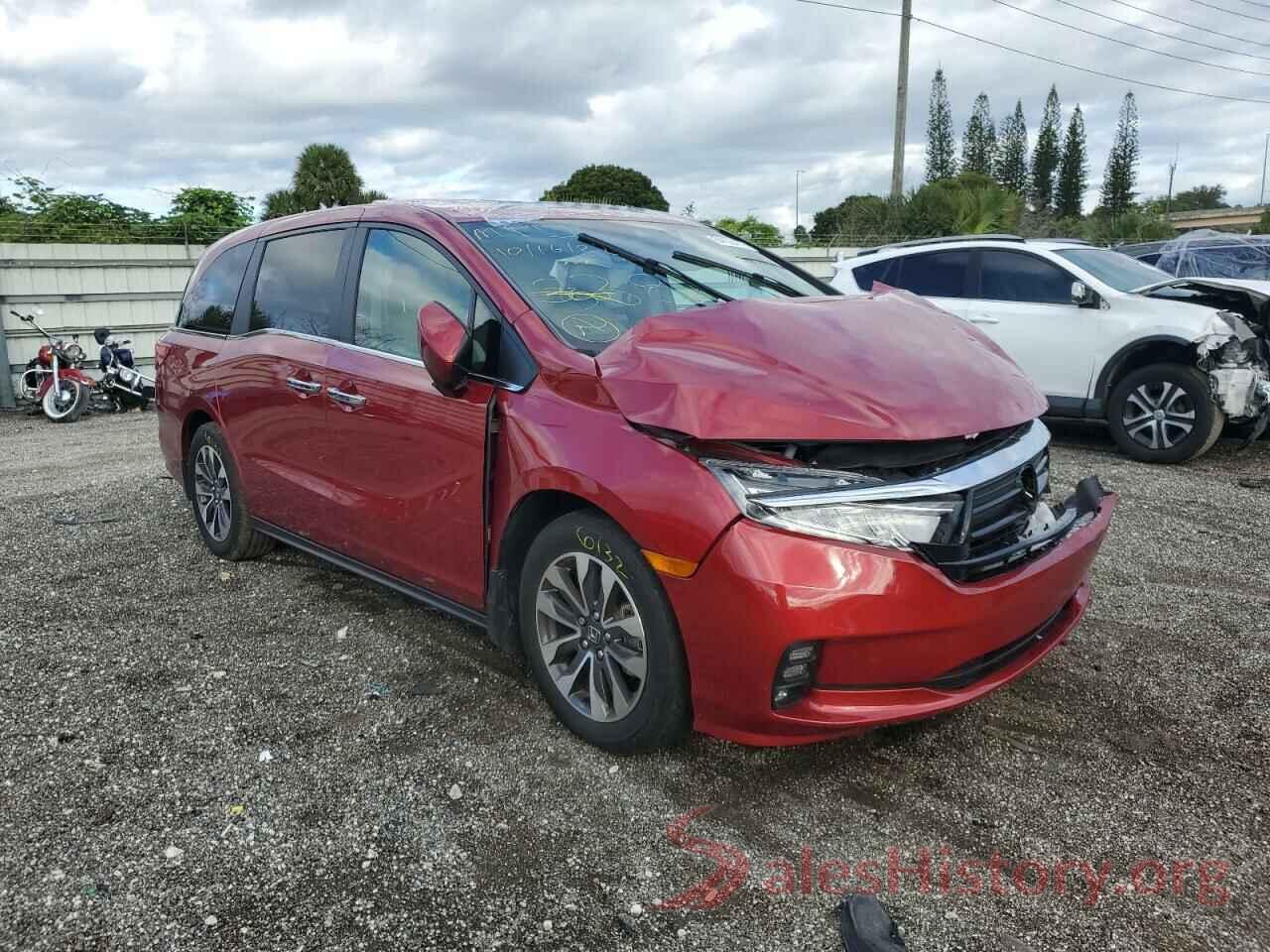 5FNRL6H74NB003382 2022 HONDA ODYSSEY